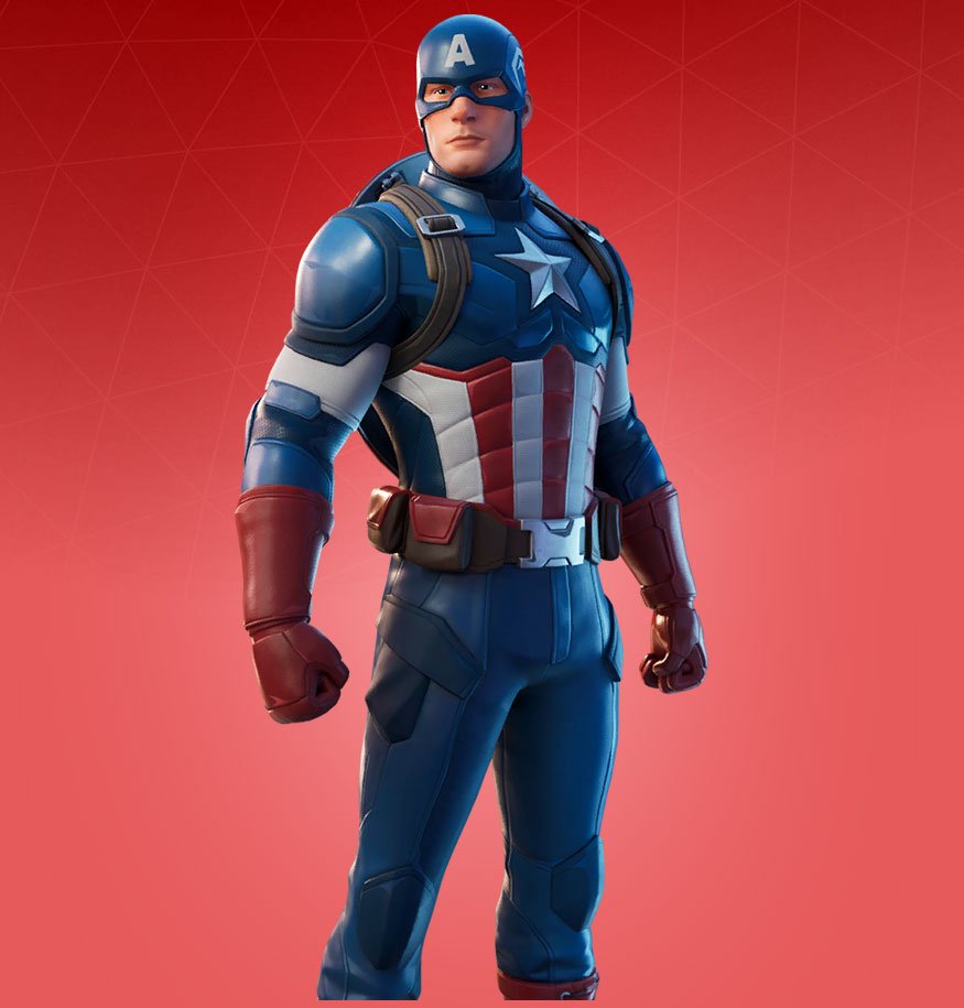 Captain America Fortnite wallpapers