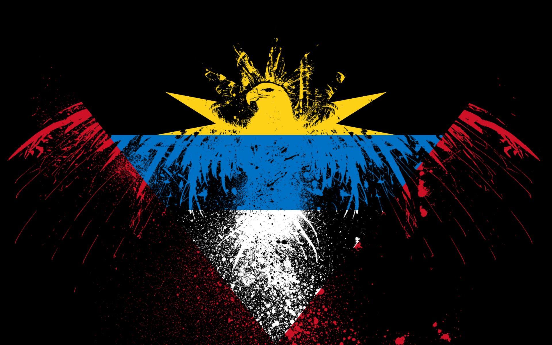 Eagles hawk flags antigua and barbuda wallpapers