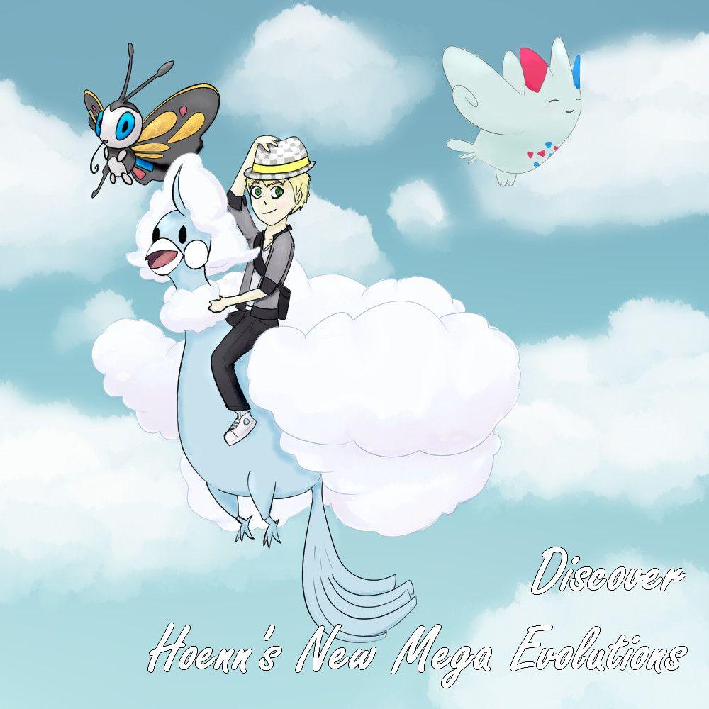 Flying on Mega Altaria by Hait00