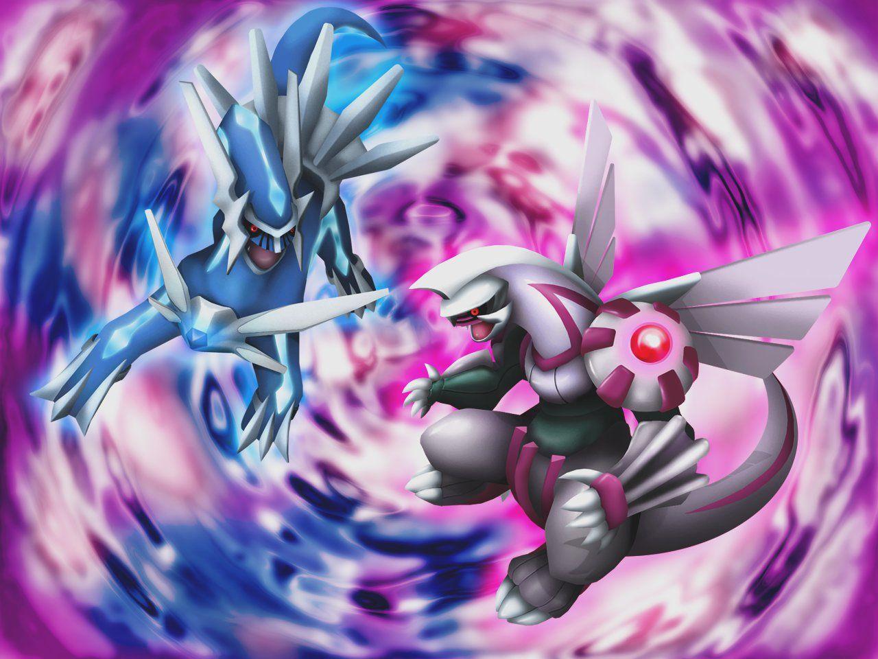 3D Dialga and Palkia Wallpapers by Keh