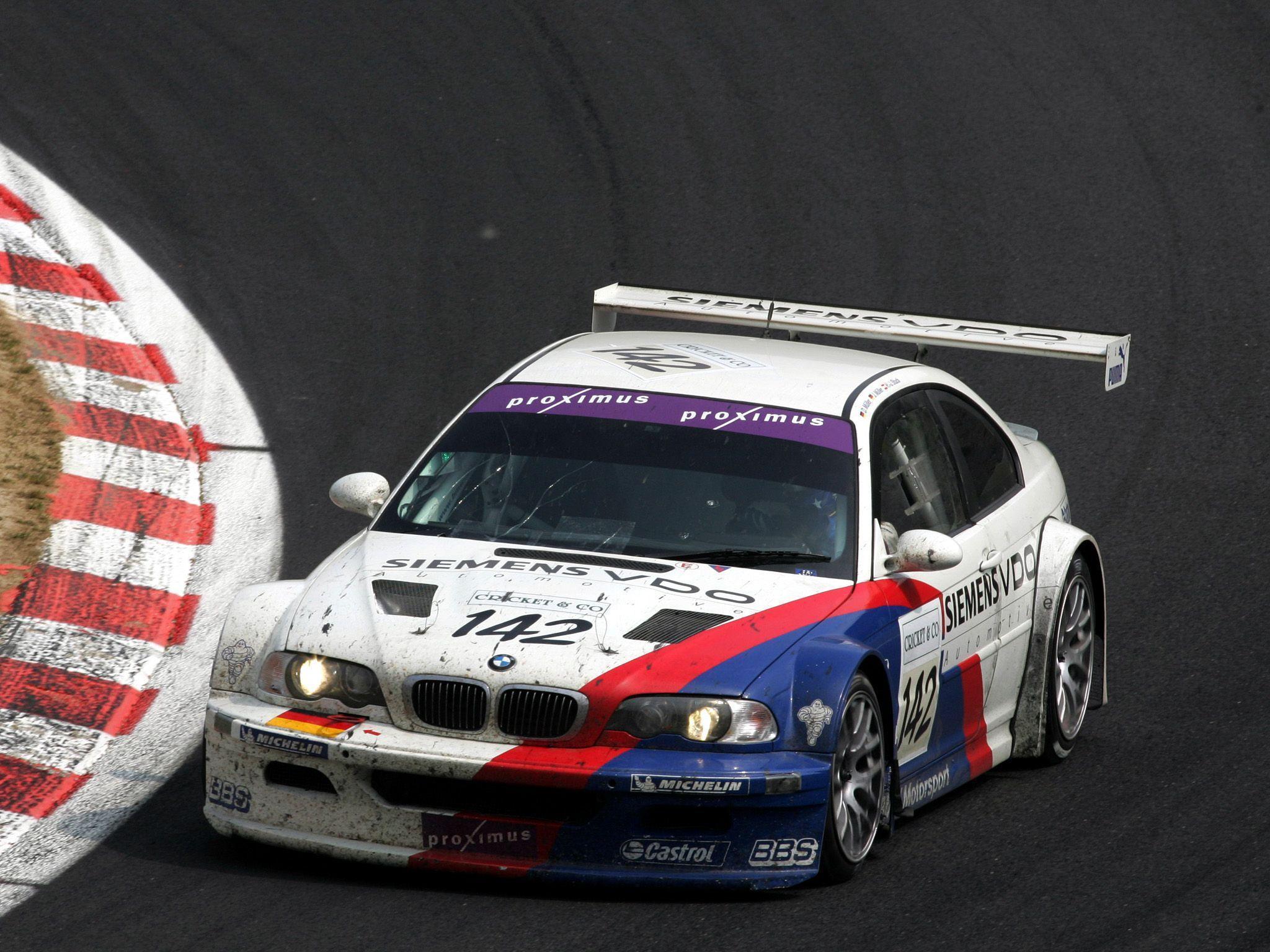 2001 BMW M3 GTR E46 race racing m