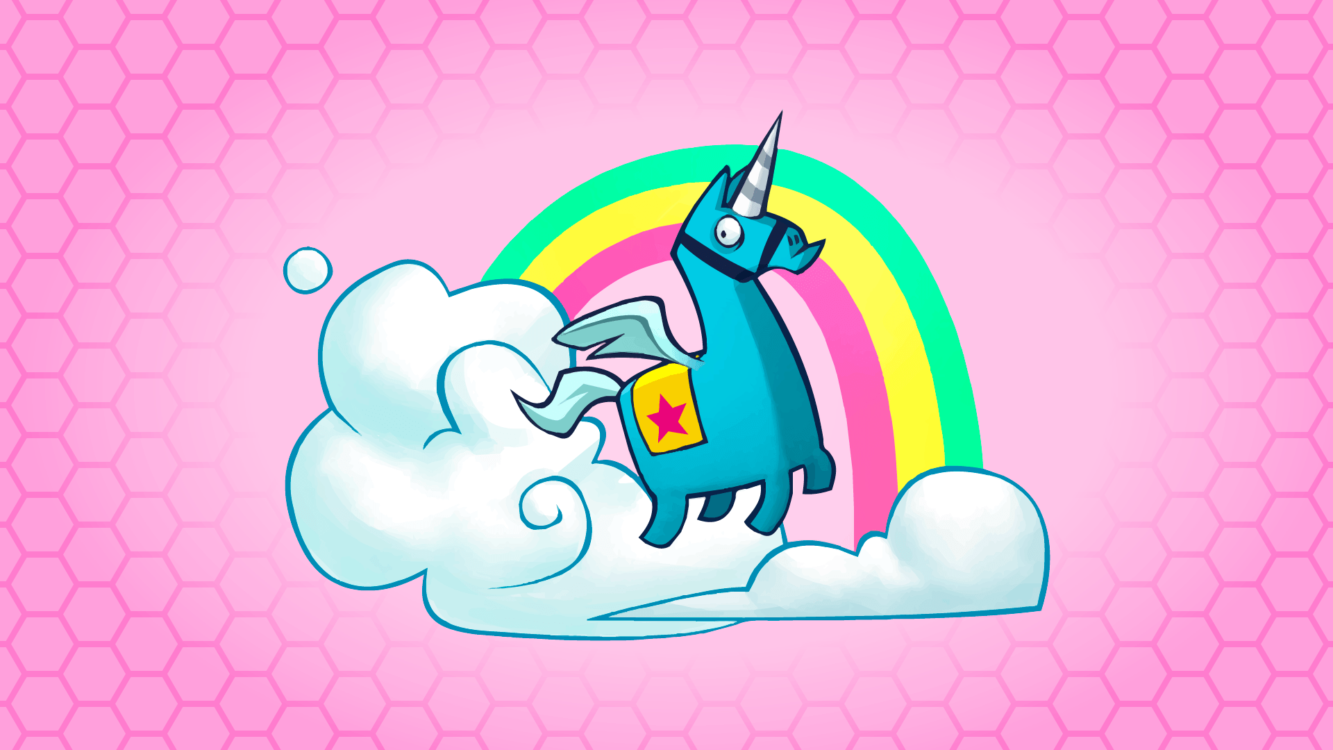 Brite Unicorn Wallpaper, HD and clean : FortNiteBR