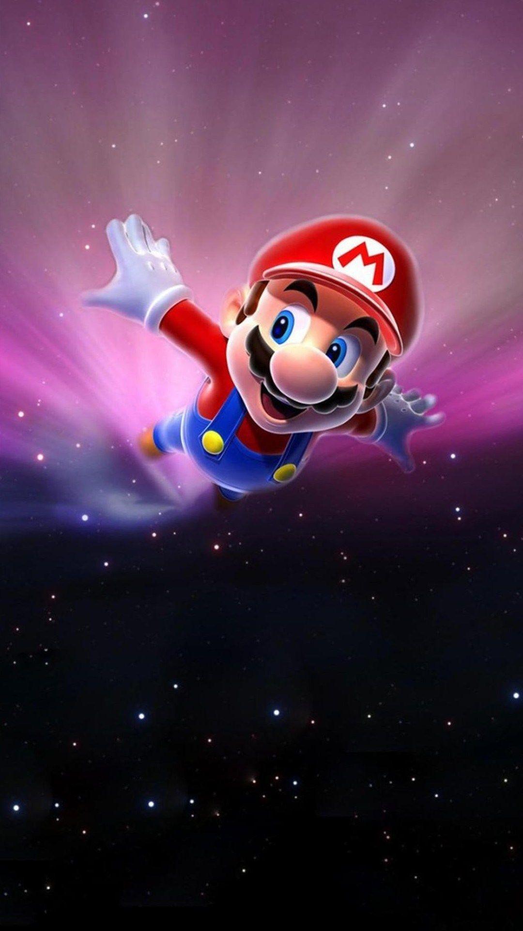 hd mobile phone wallpapers mario galaxy