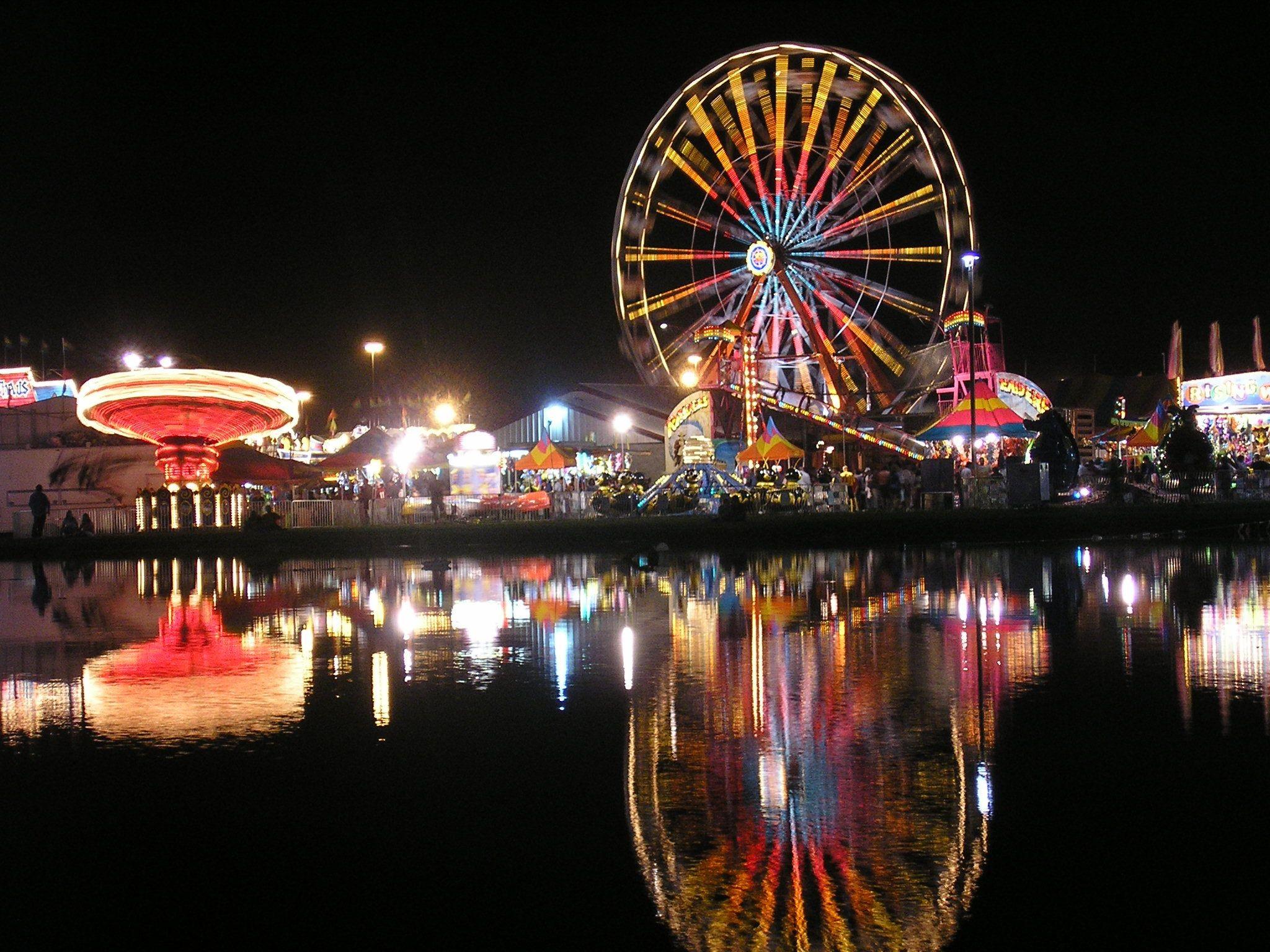 Ferris Wheel at Night Wallpapers Luxury Georgia State County and