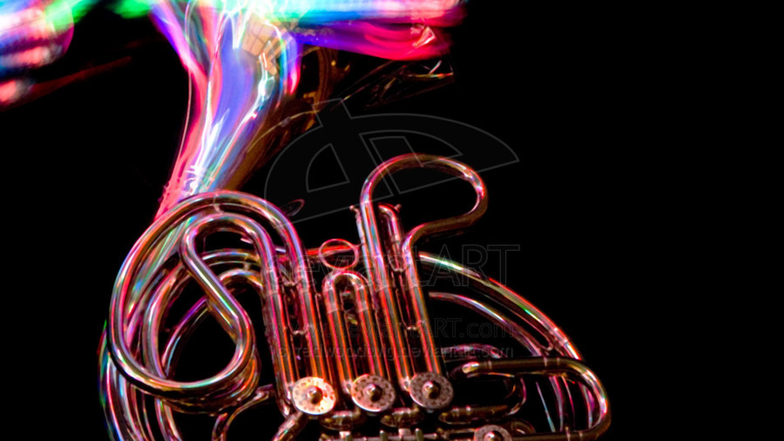 Free Hd French Horn Blow Red Wallpapers Download