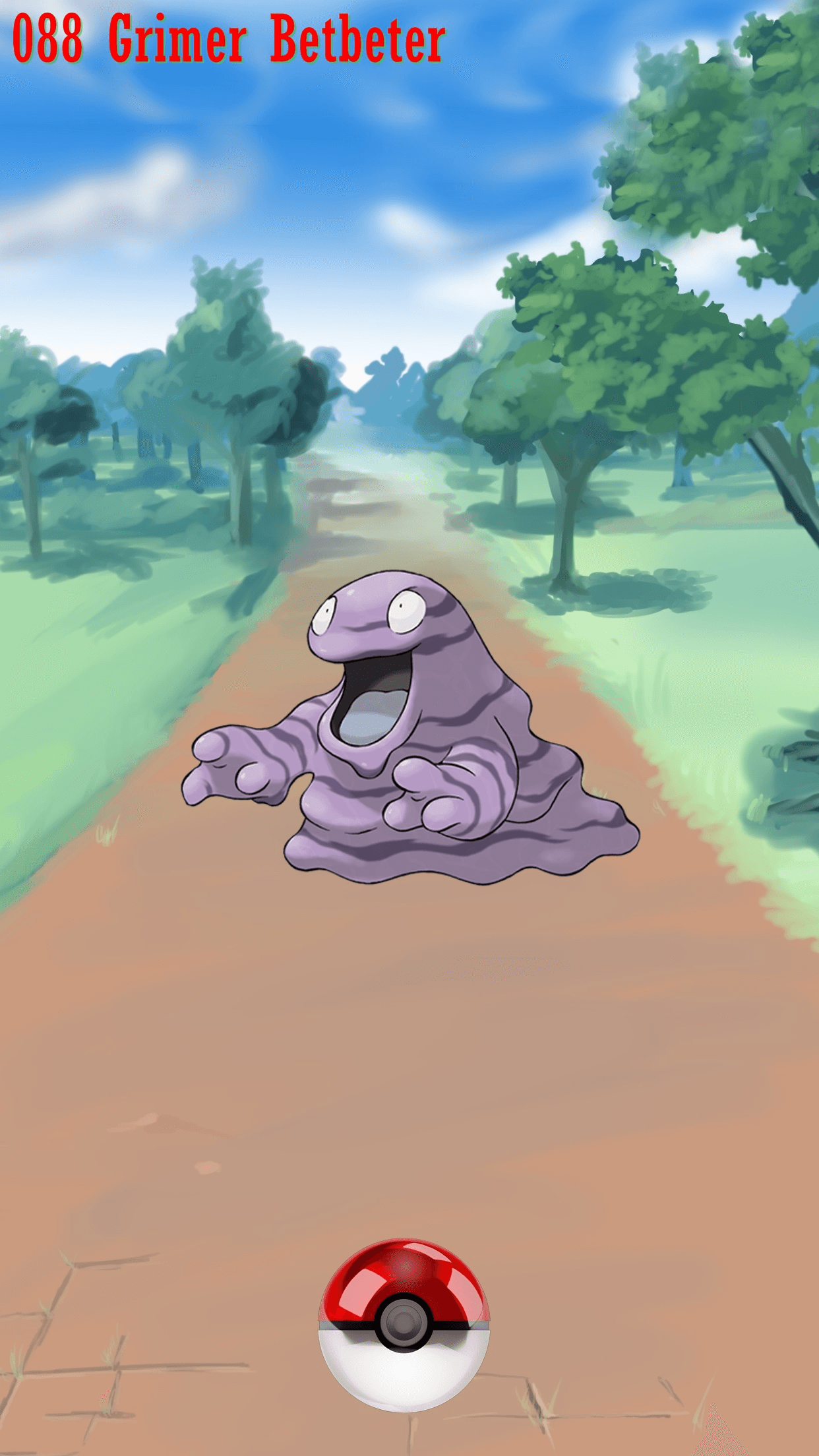 088 Street Pokeball Grimer Betbeter