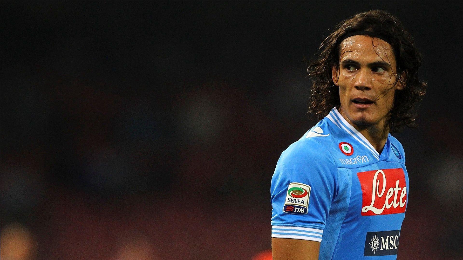 Download wallpapers edinson cavani, napoli, football player