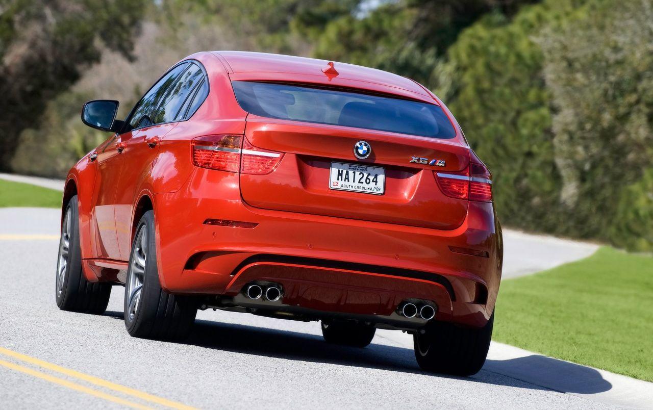 BMW X6 M rear wallpapers