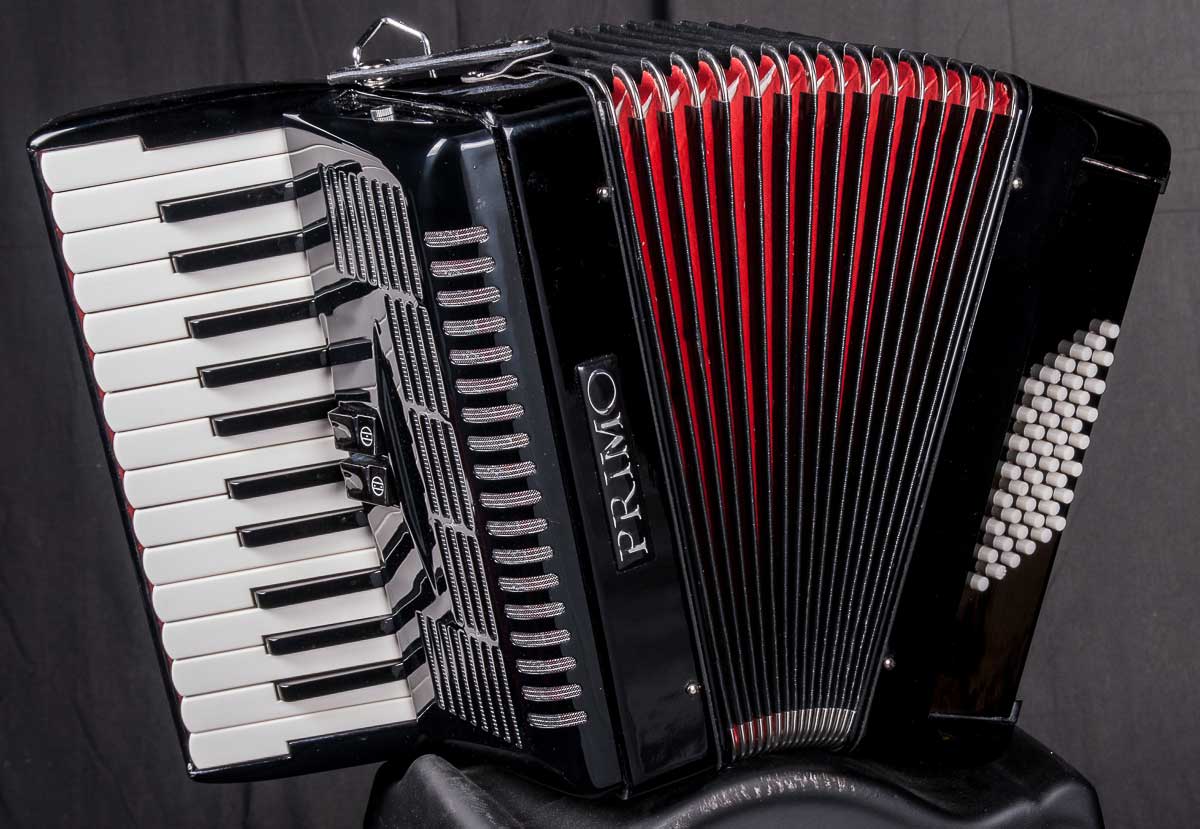 Black Primo Accordion