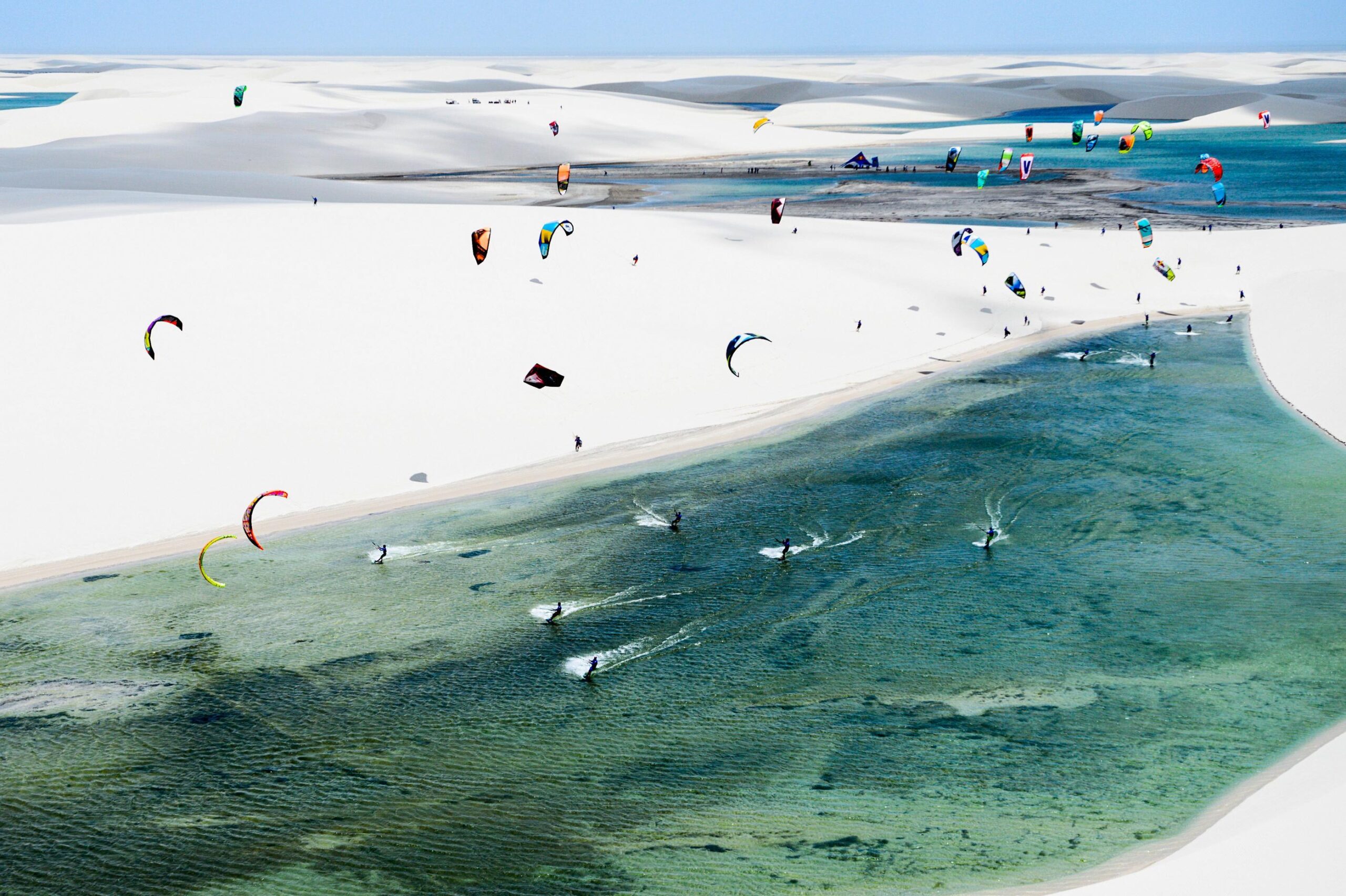 Freeride kitesurfing wallpaper: Red Bull Rally dos Ventos in Brazil