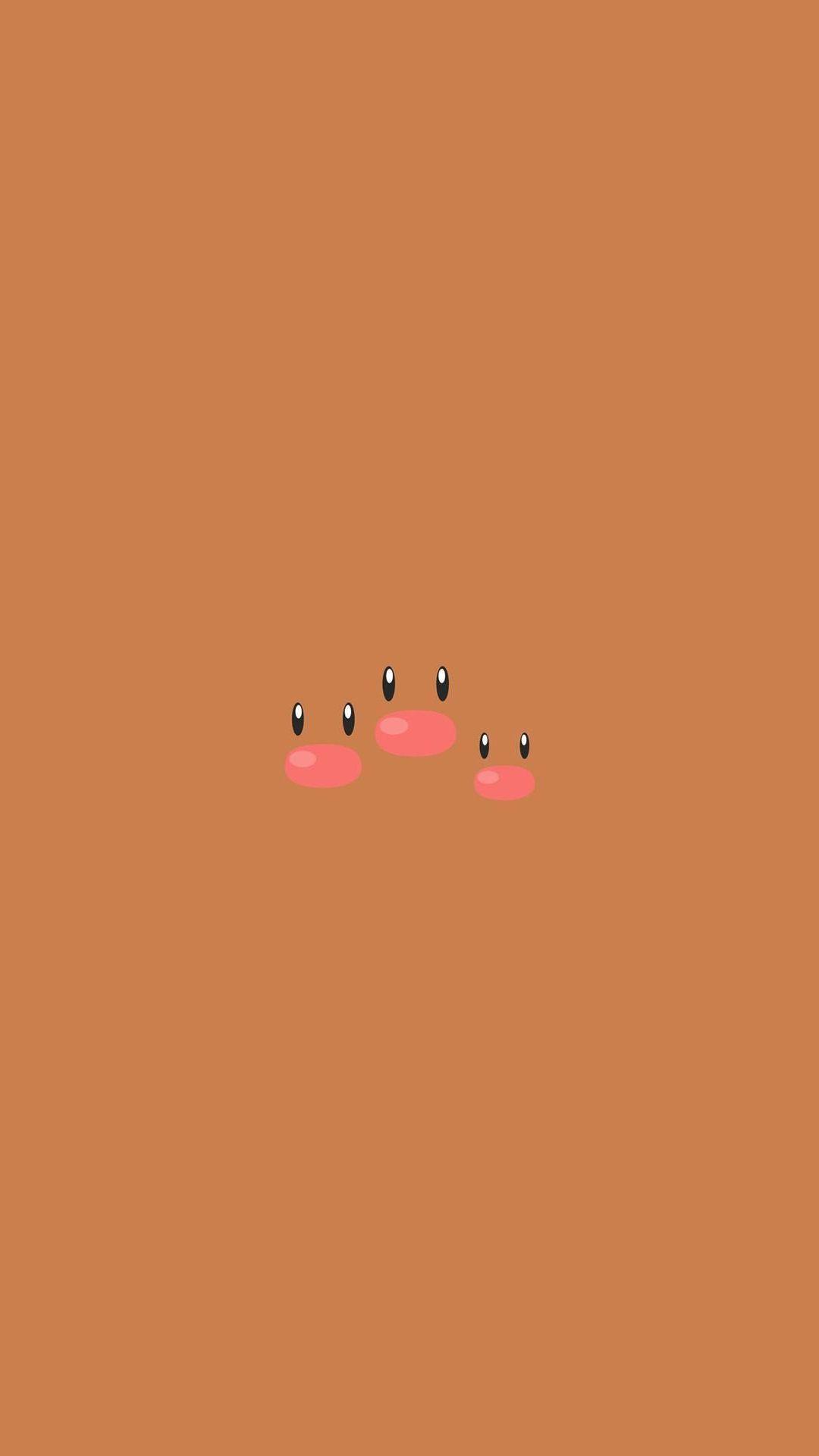 Dugtrio Pokemon Character iPhone 6+ HD Wallpapers