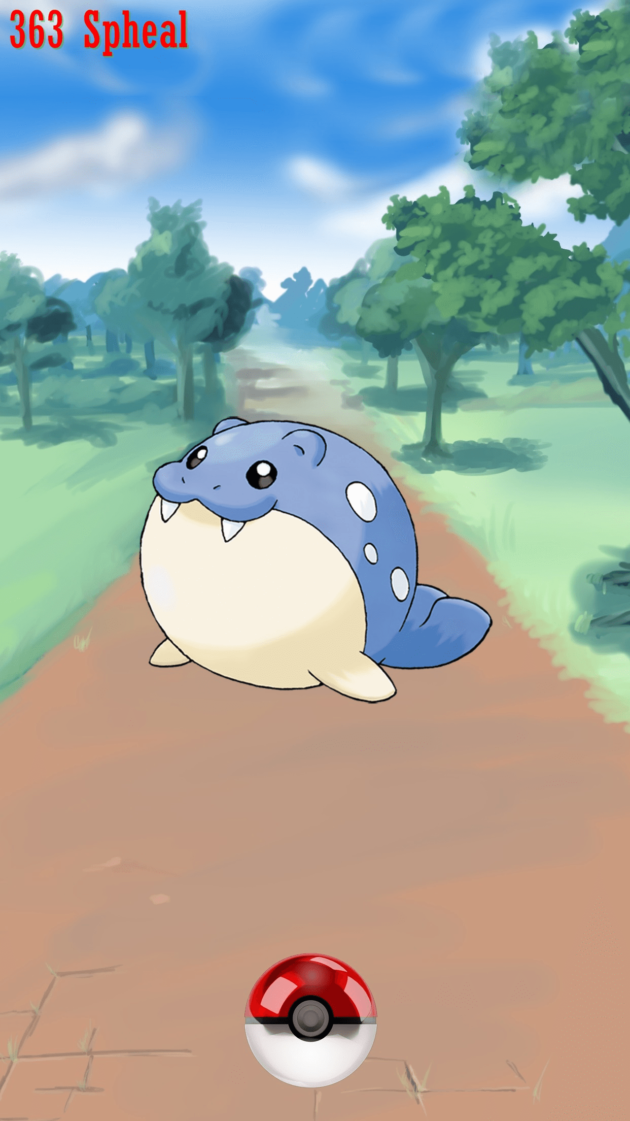 363 Street Pokeball Spheal