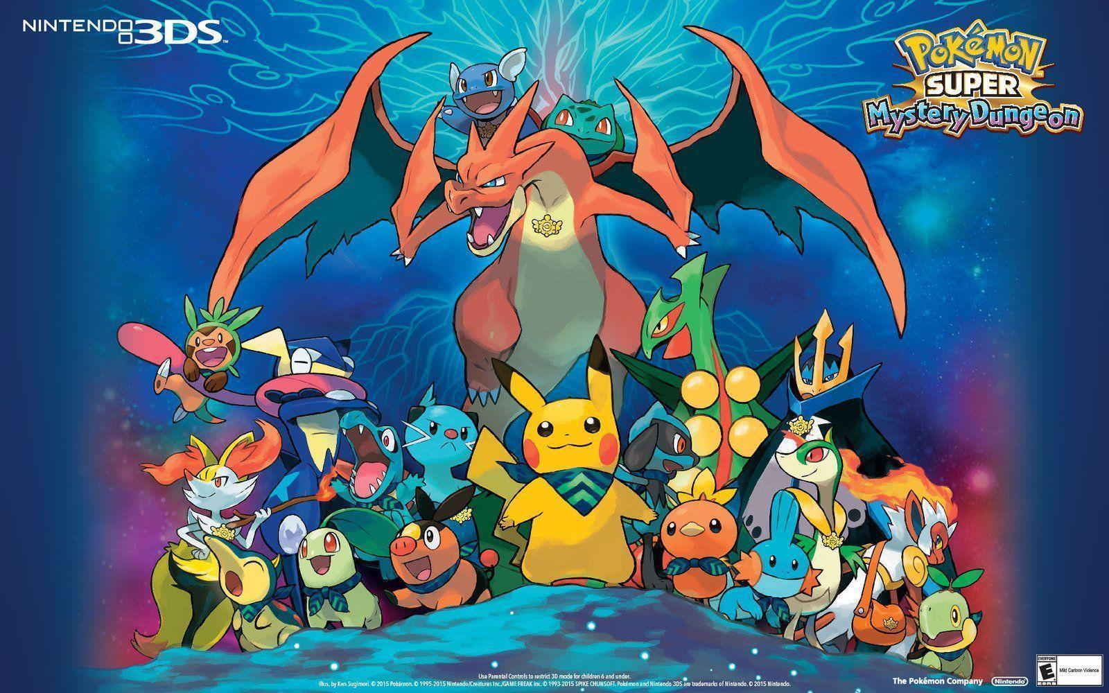 Pokemon Super Mystery Dungeon Desktop Wallpapers