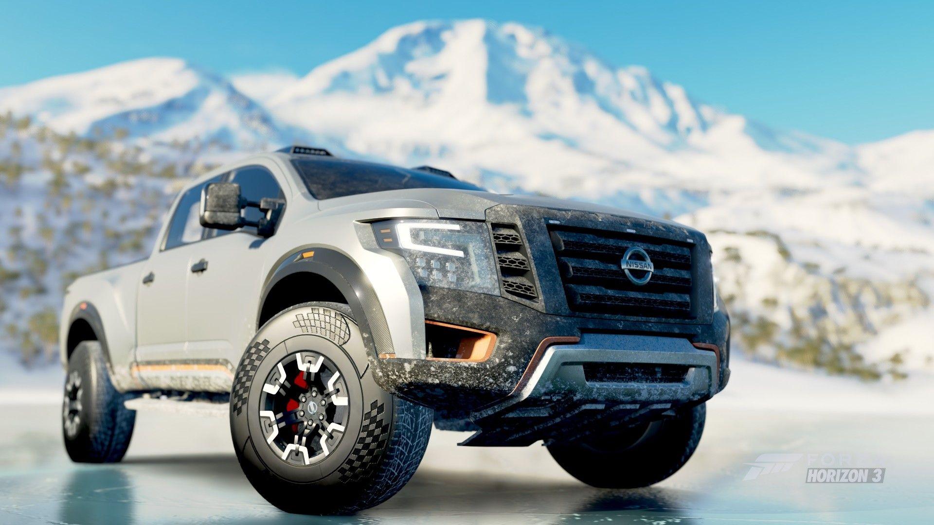 Wallpapers : video games, car, forza horizon 3, Nissan Titan