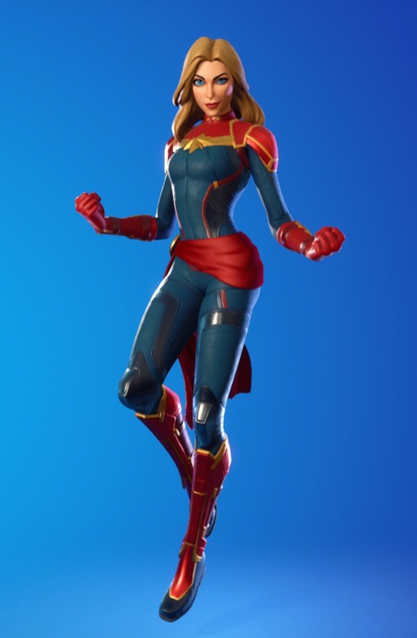 Captain Marvel Fortnite wallpapers