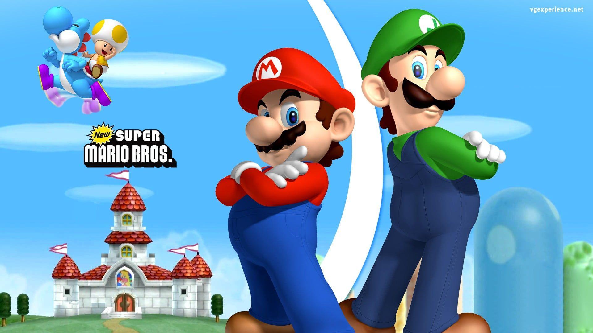 Super Mario Bros. video game, Super Mario HD wallpapers