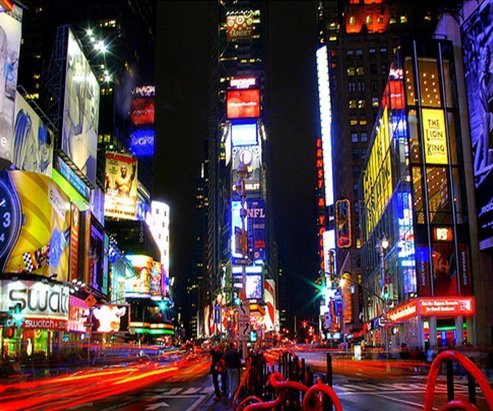 Times Square At Night Wallpapers