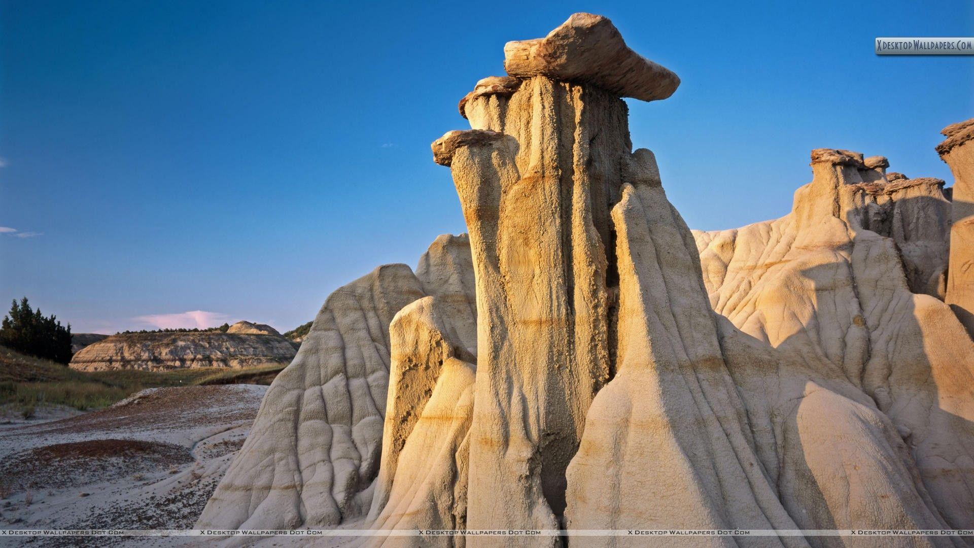 Badlands Formations, Theodore Roosevelt National Park, North