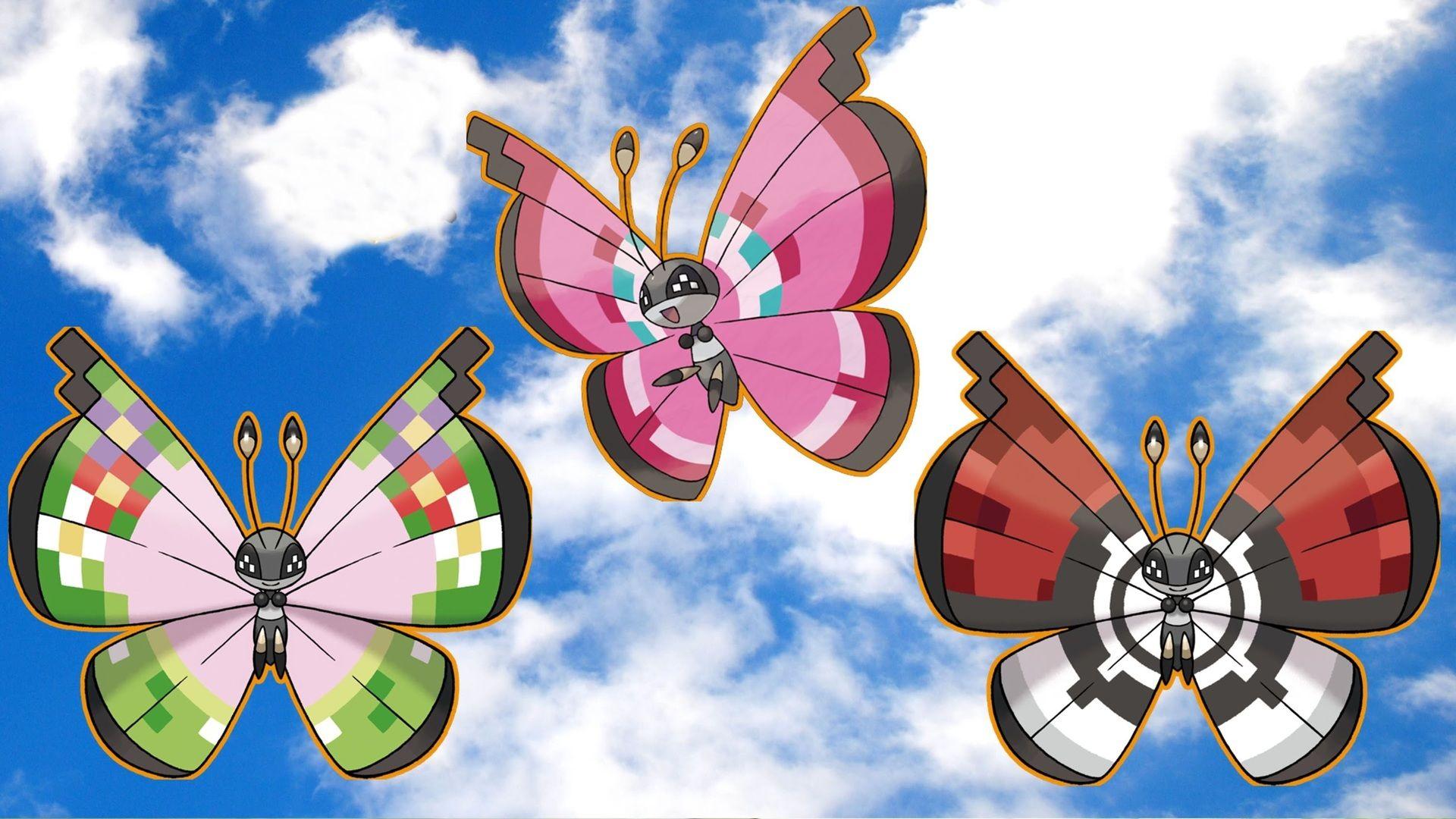 vivillon, pokemon desktop wallpapers 40288