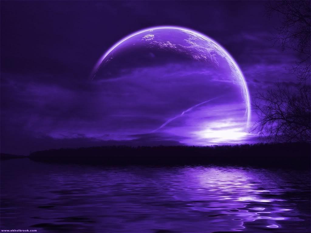 Purple Moon Wallpapers 2312 Hd Wallpapers in Space