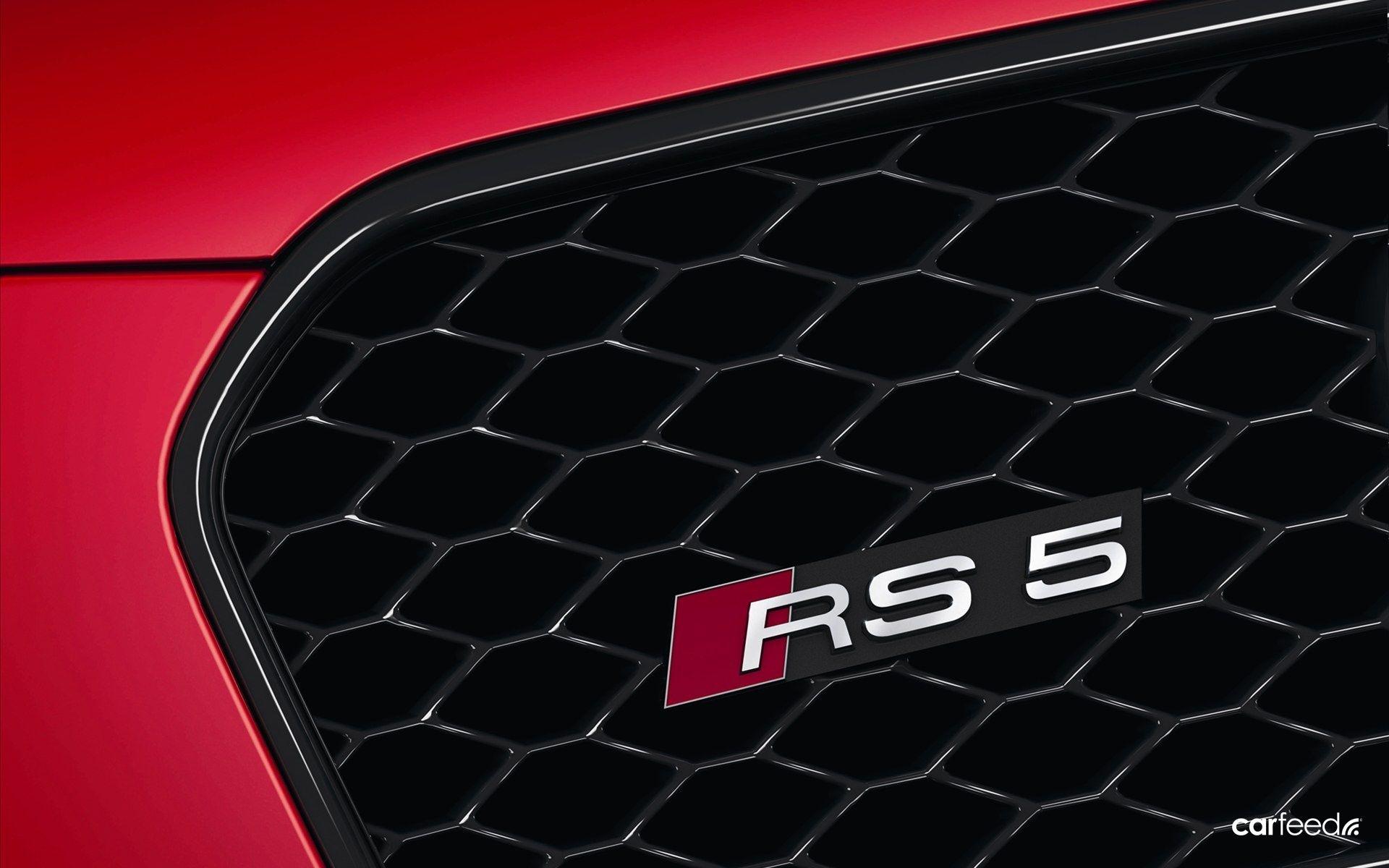 2012 Audi RS5 badge Wallpapers