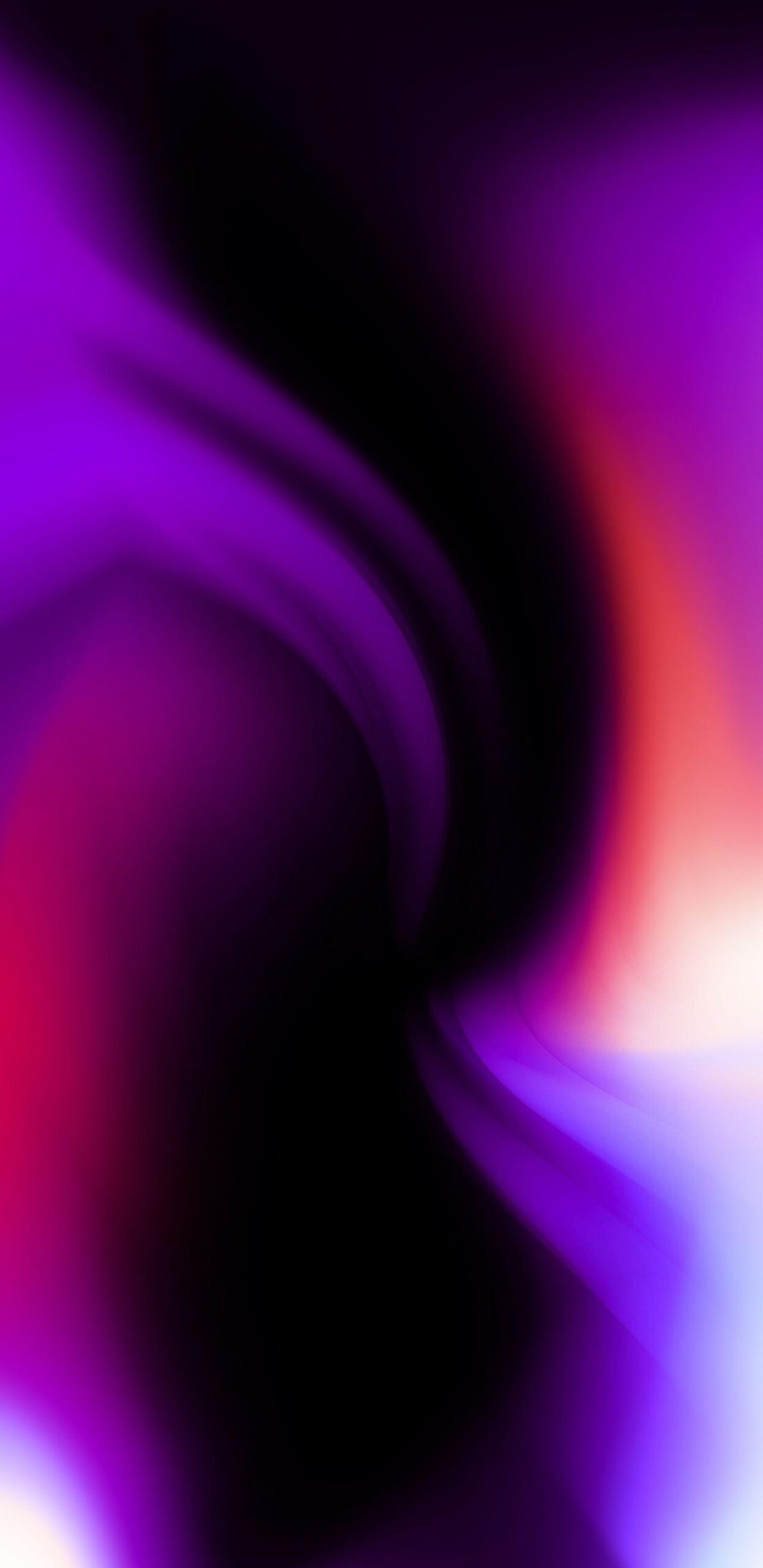 Samsung Galaxy S9 and S9+ Wallpapers with Abstract Purple Lights