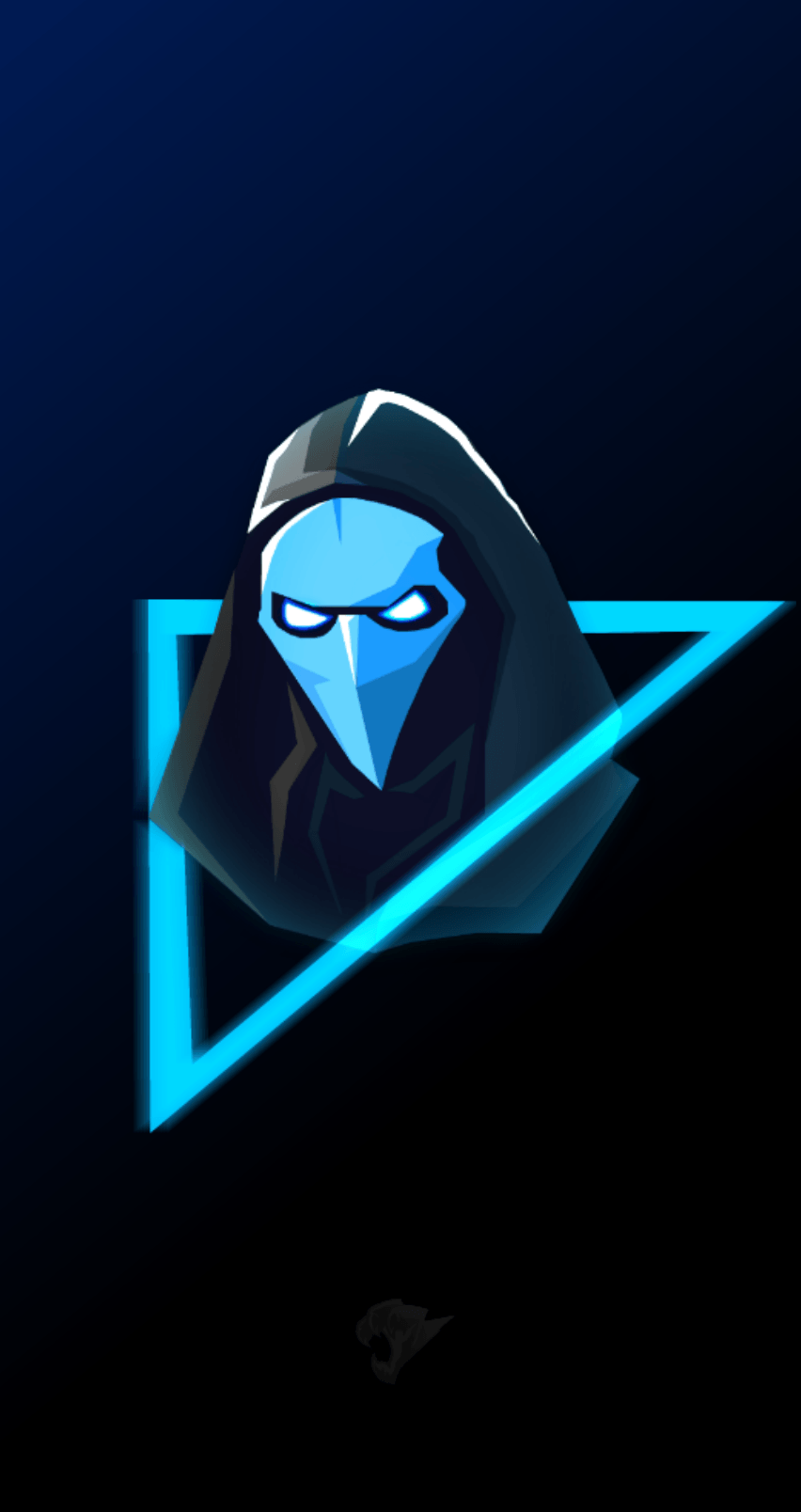 Omen mascot logo, wallpapers fortnite