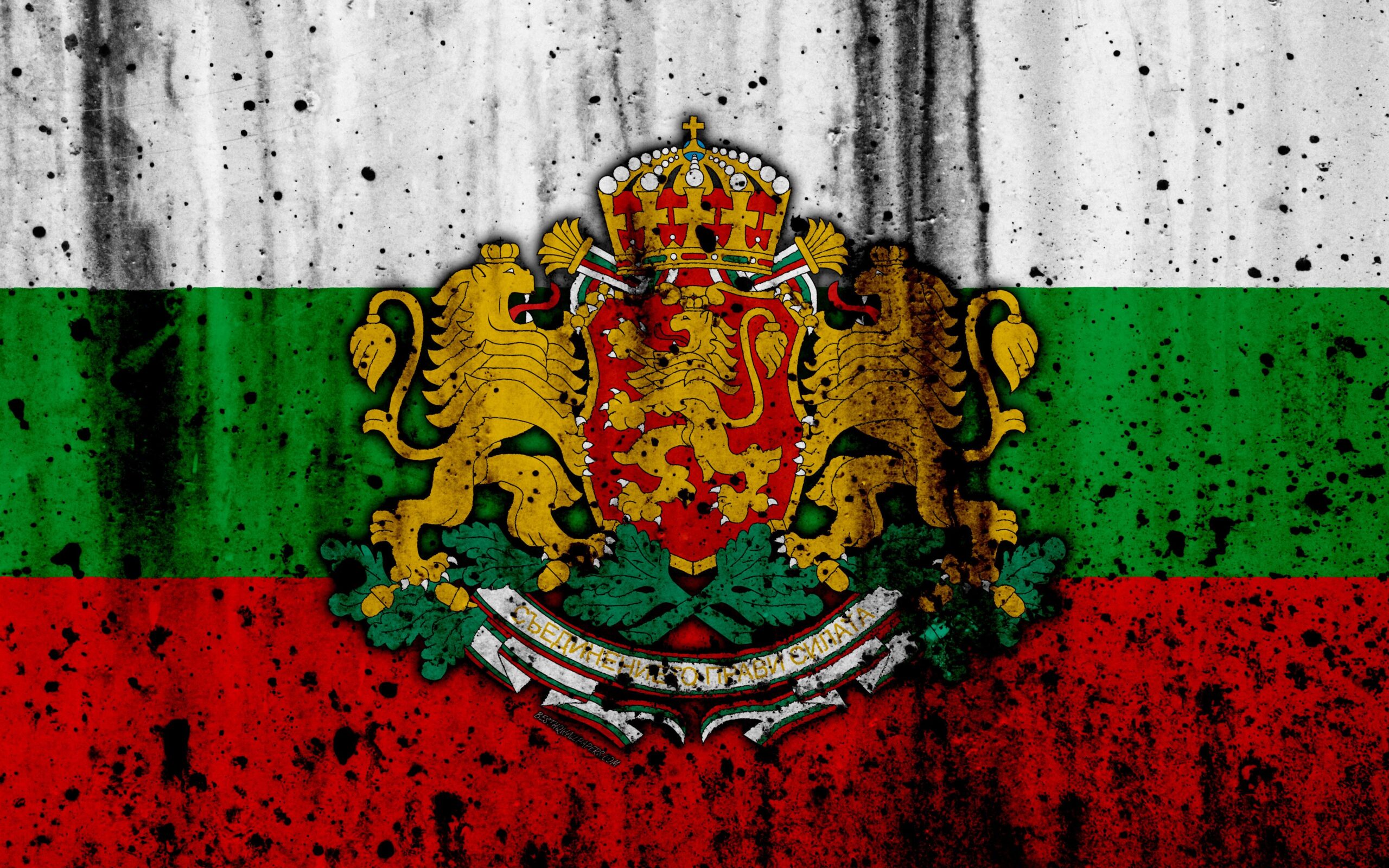 Download wallpapers Bulgarian flag, 4k, grunge, flag of Bulgaria