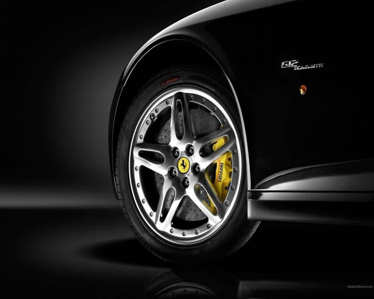 Wallpapers For > Black Ferrari Hd Wallpapers