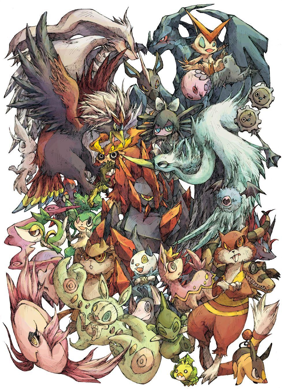 alomomola, axew, blitzle, braviary, darmanitan, and others