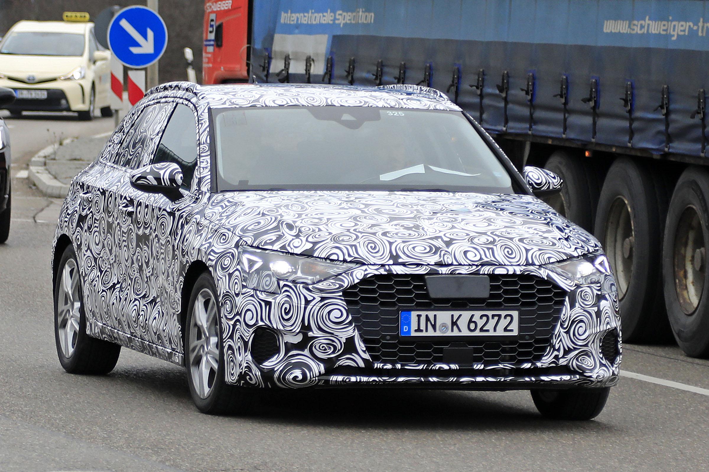 New 2019 Audi A3 spied again in sporty “S” guise