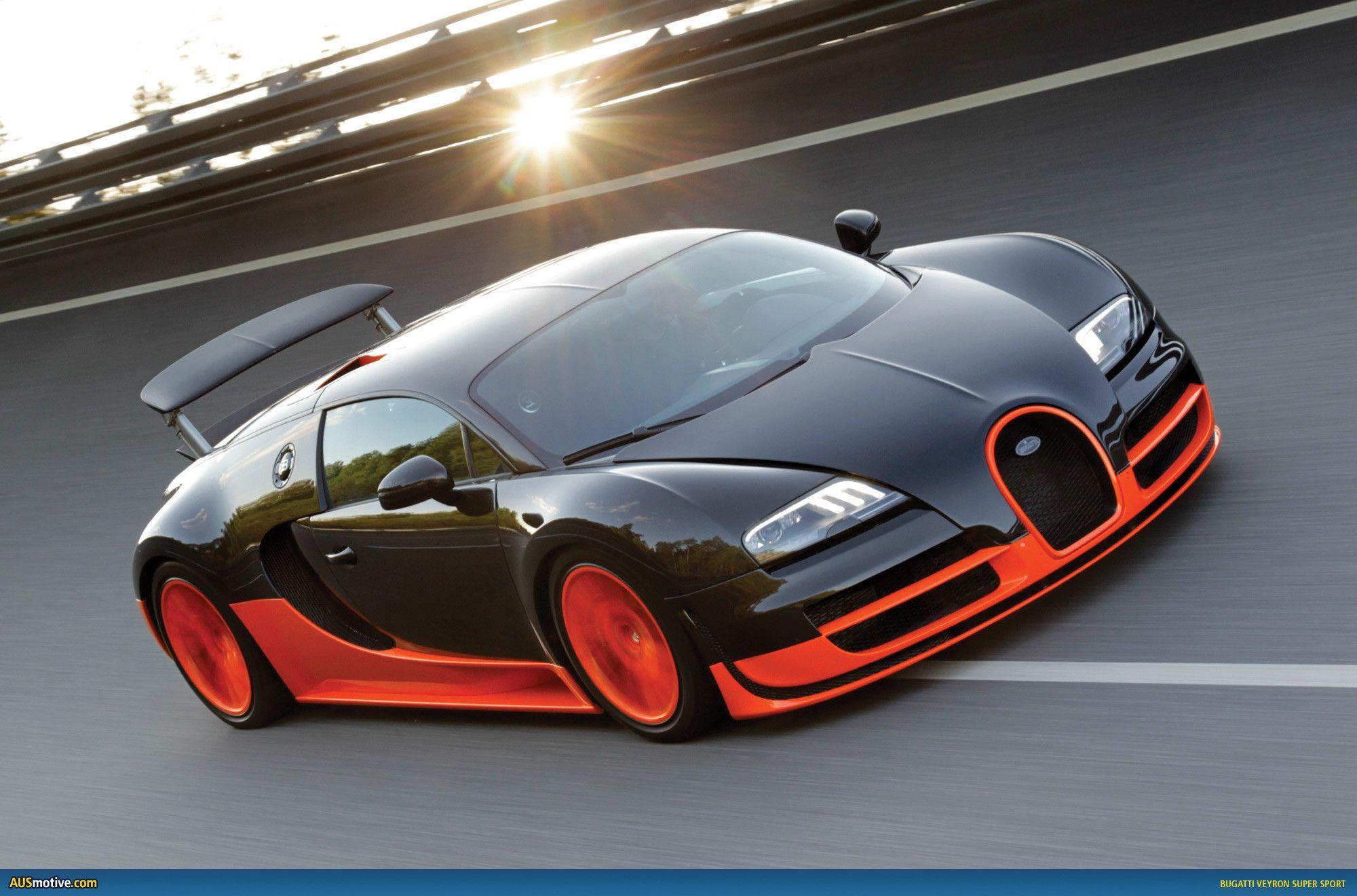 Orange Bugatti Wallpapers For Desktop