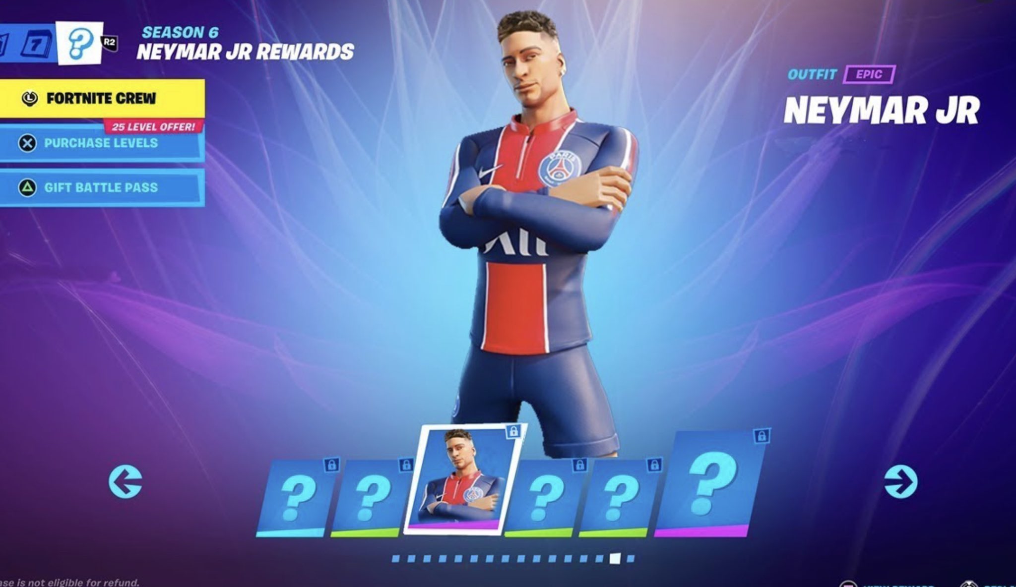 Neymar Jr Fortnite wallpapers