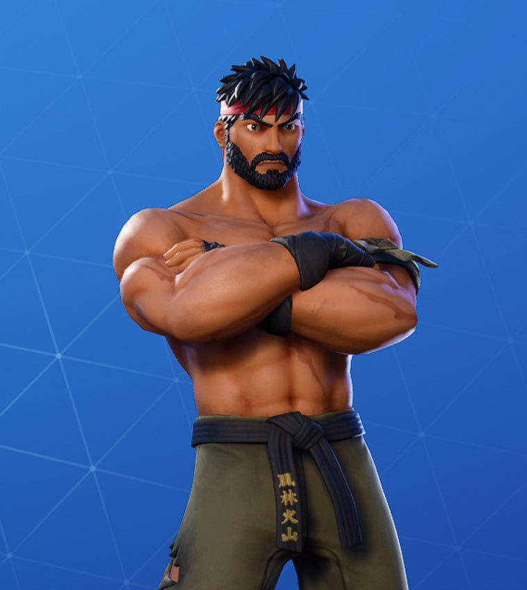 Ryu Fortnite wallpapers