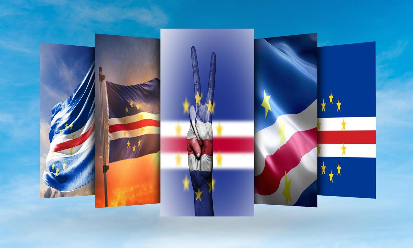 Cabo Verde Flag Wallpapers for Android