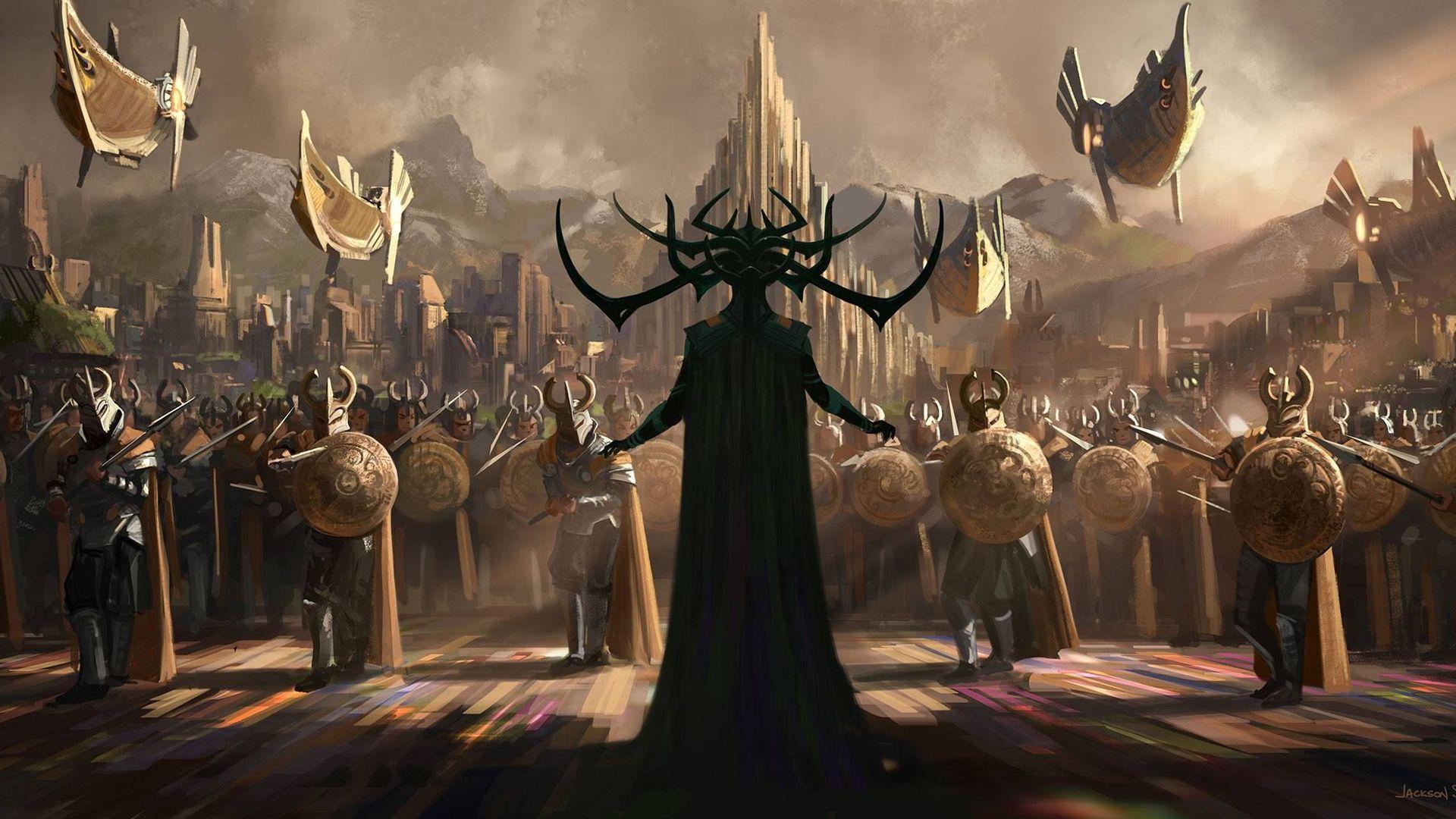 Wallpapers Thor Ragnarok, Concept art, HD, Movies,