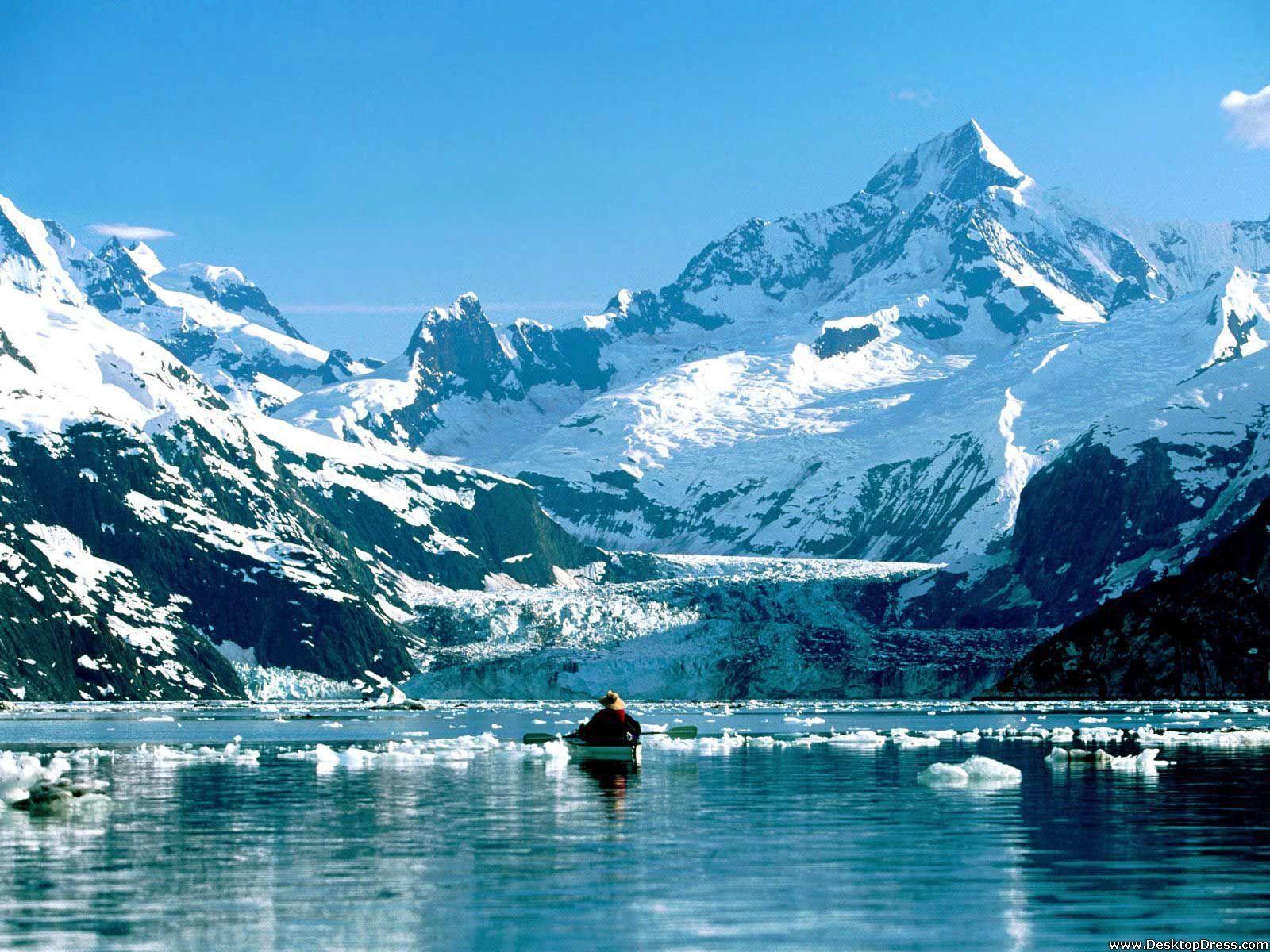 Desktop Wallpapers » Natural Backgrounds » Kaya King Glacier Bay