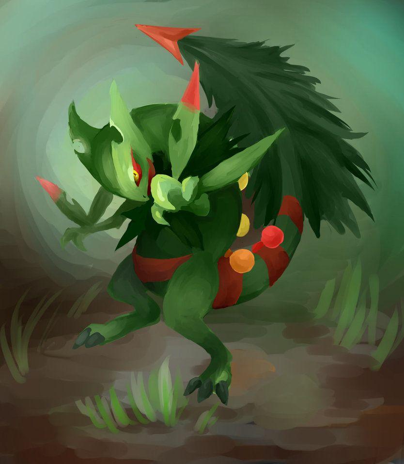 Mega Sceptile by Trexia