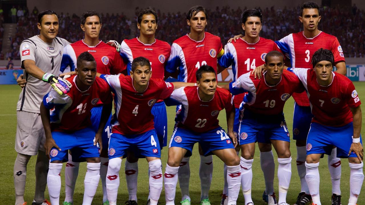 Costa Rica National Team 2014 World Cup Brazil