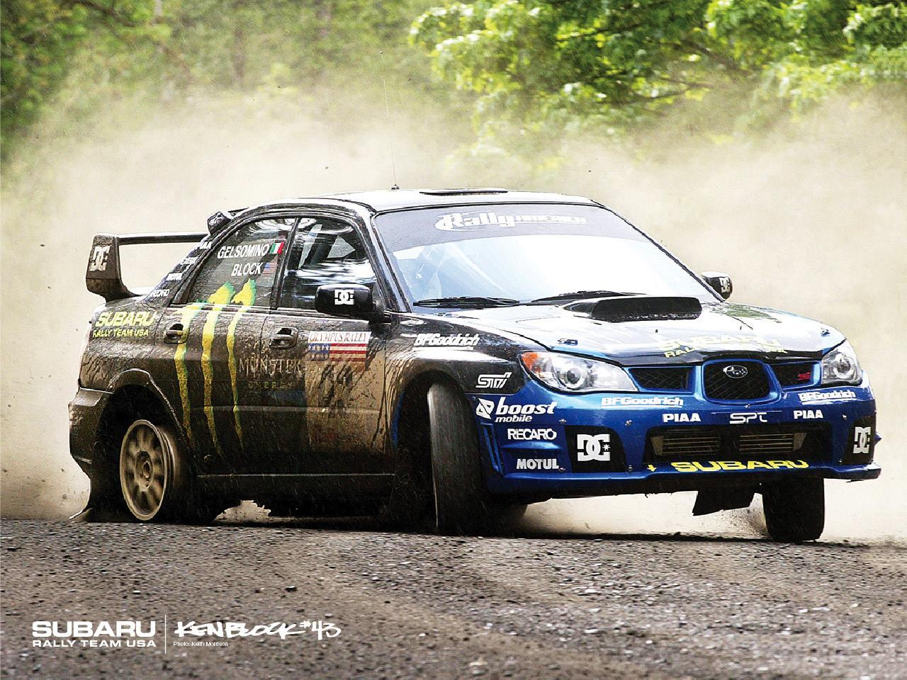 SUBARU TEAM KEN BLOCK WALLPAPER