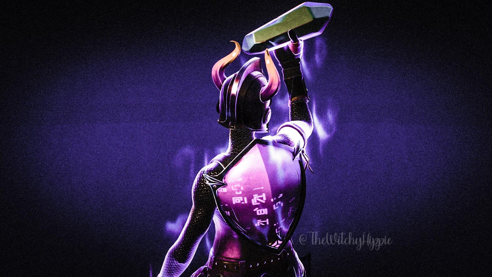 Dark Red Knight Fortnite wallpapers