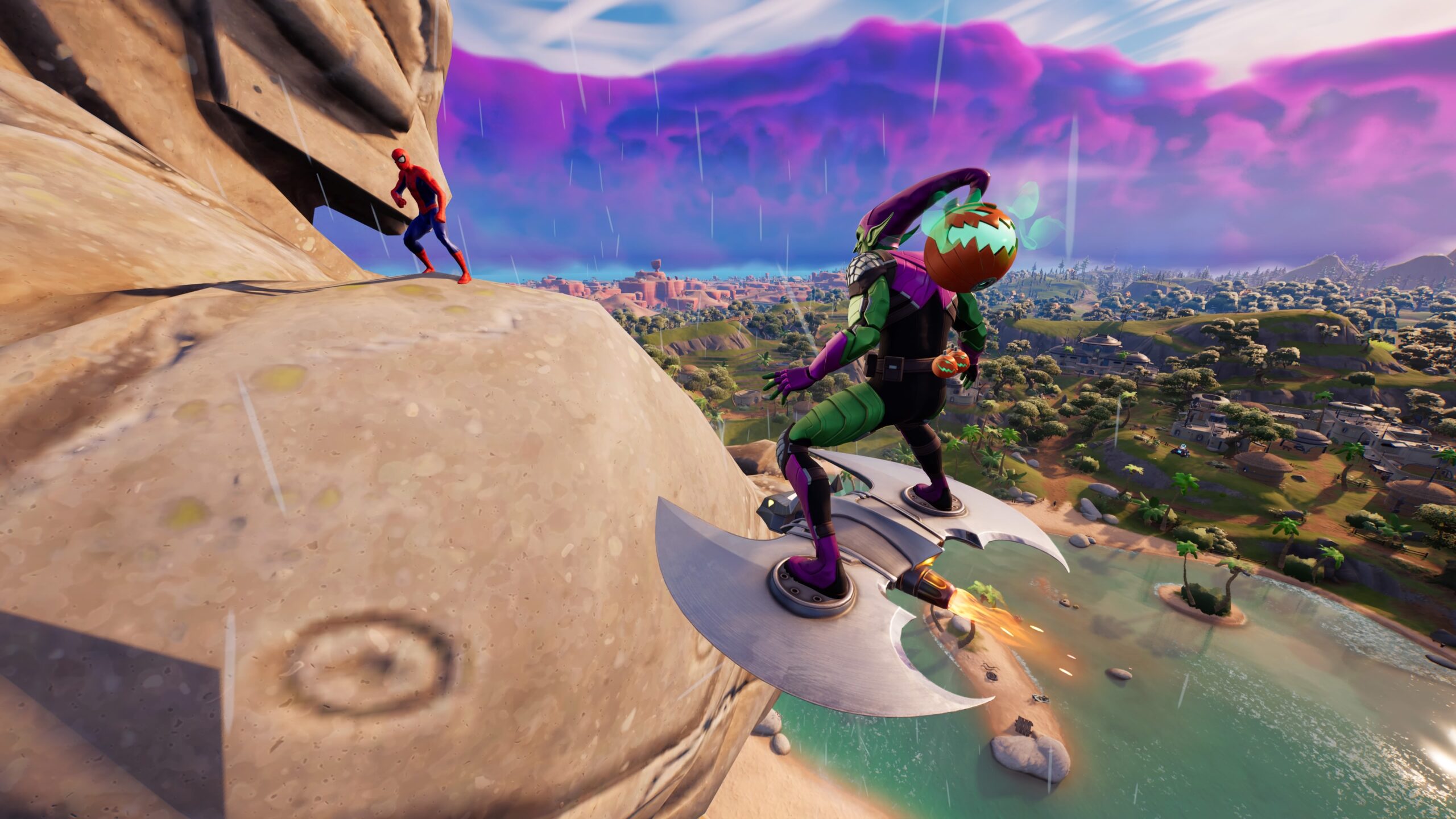 Green Goblin Fortnite wallpapers