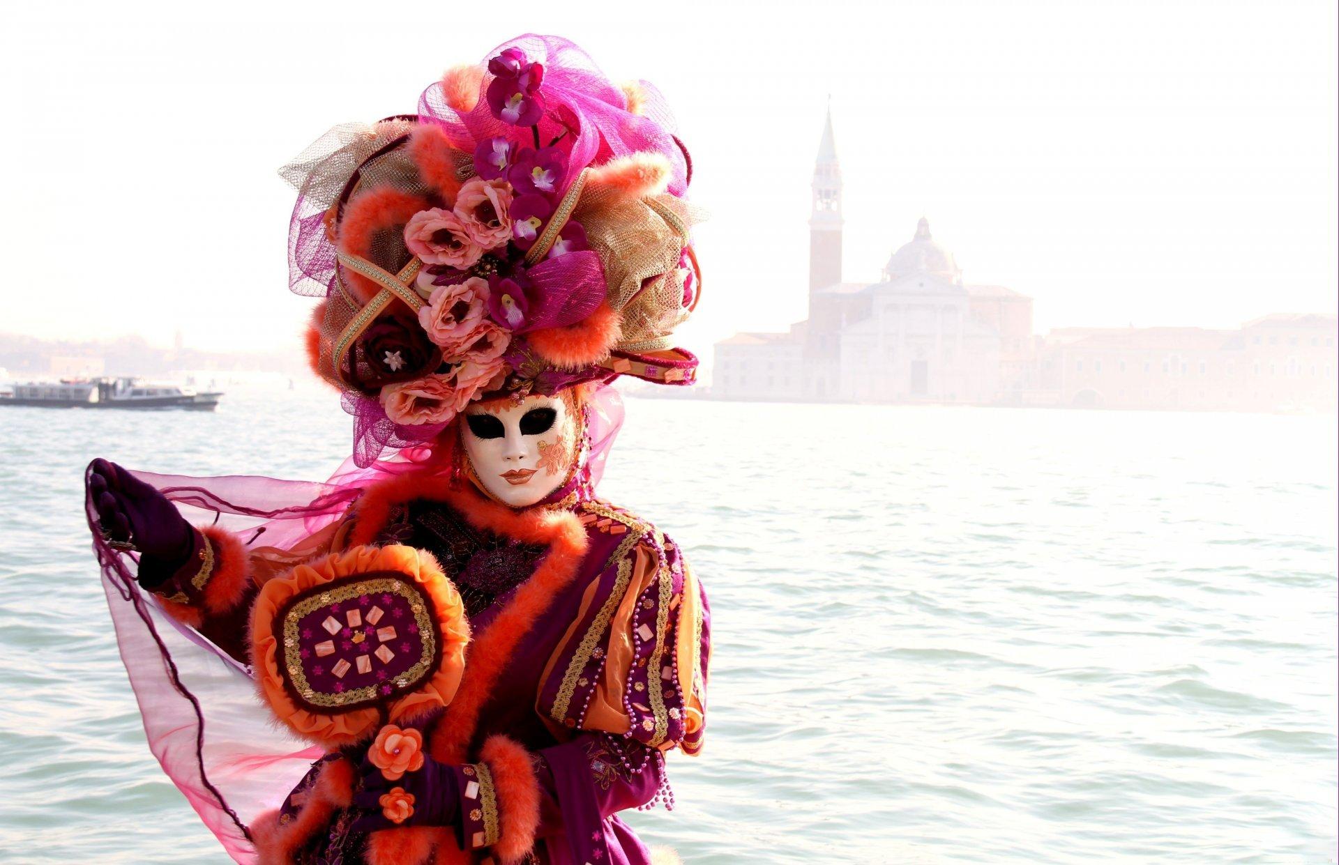 venice mask dress carnival HD wallpapers