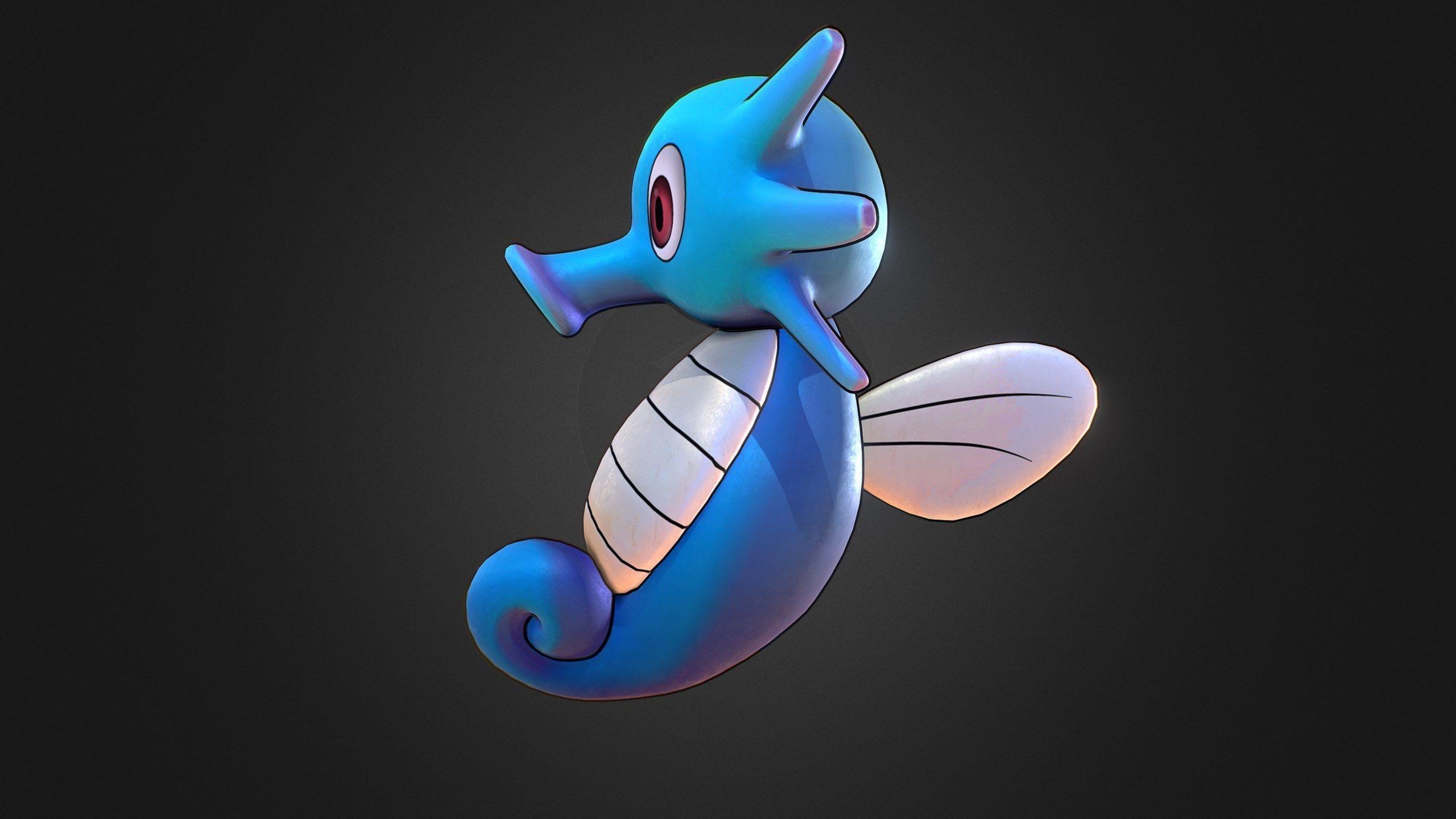 3D model Horsea pokemon