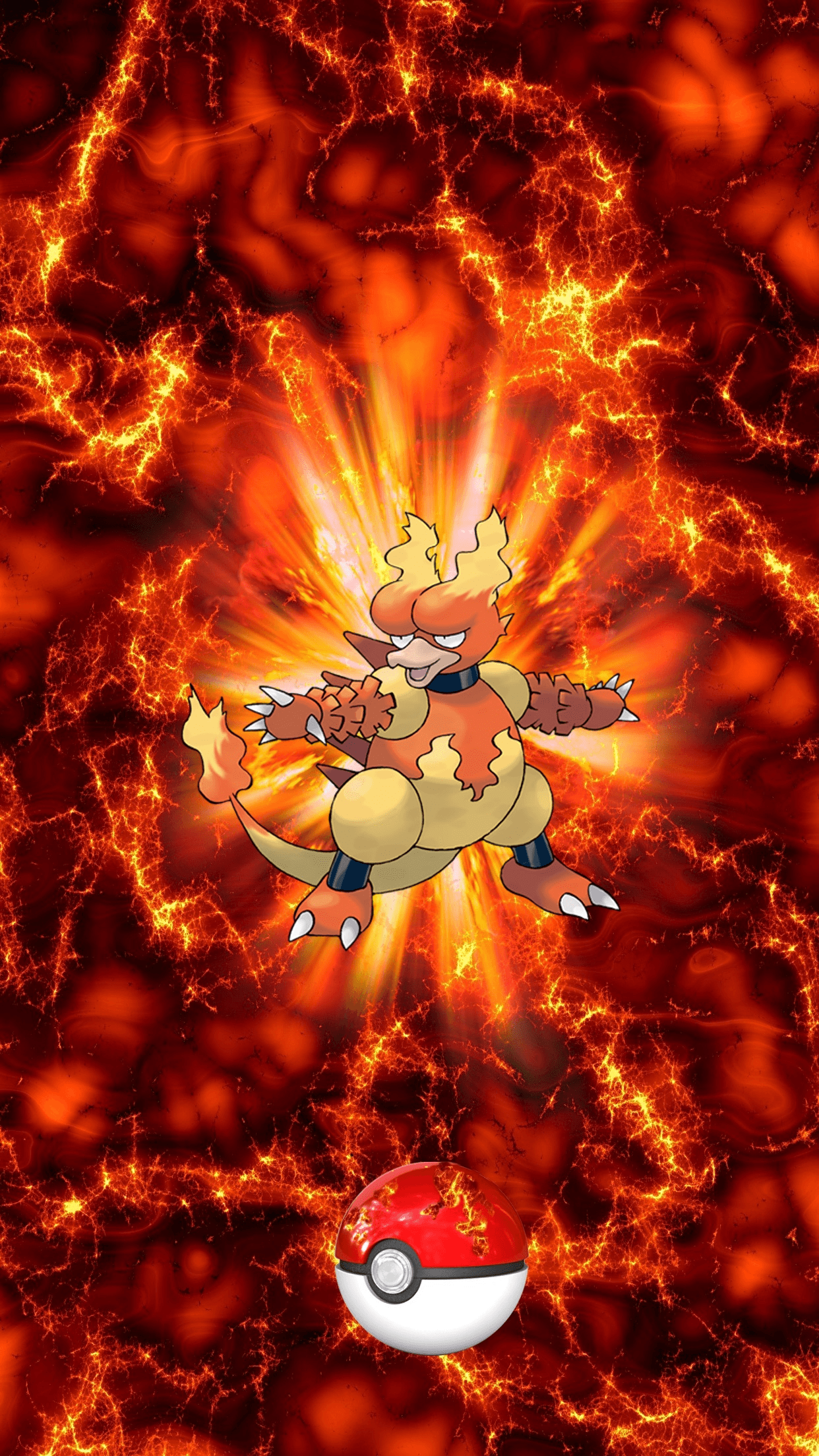 126 Fire Pokeball Magmar Boober Magby