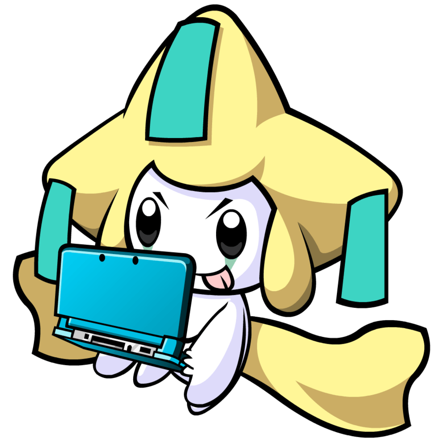 Jirachi on a 3DS by Cowctus