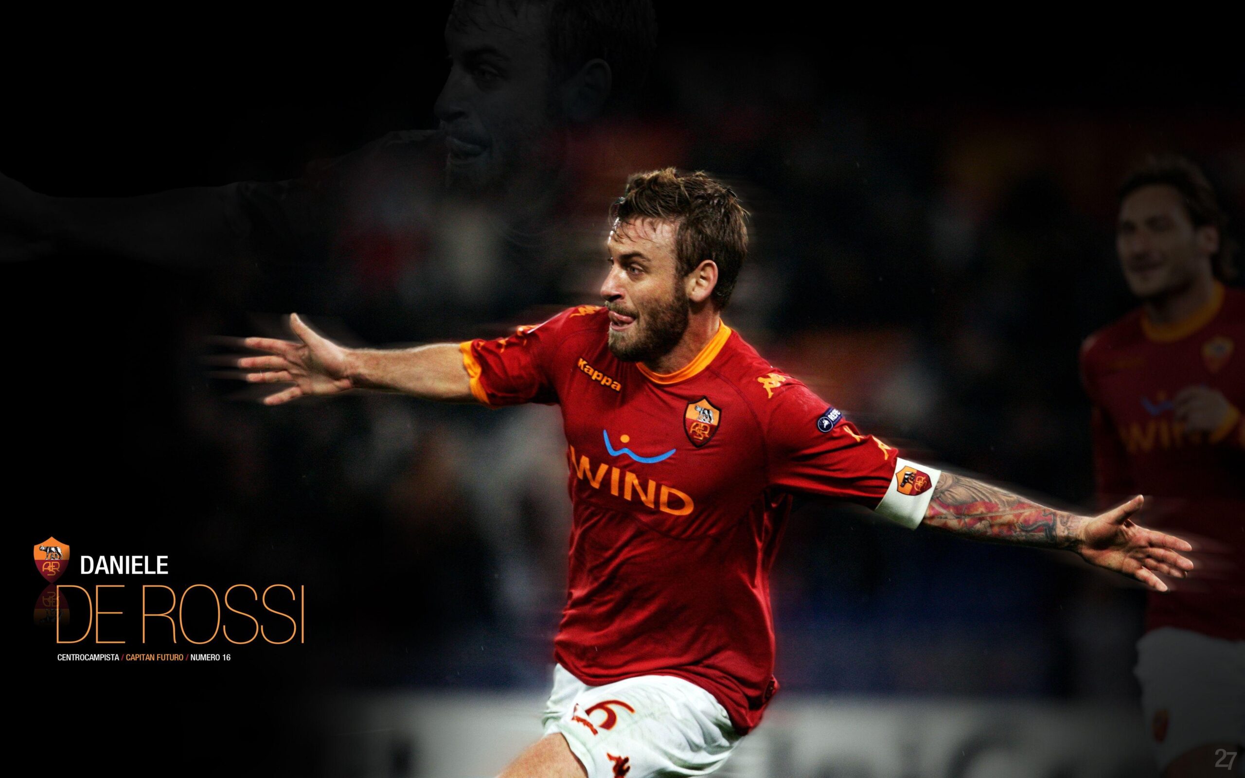 Daniele De Rossi Handsome Wallpapers As Roma Wallpapers