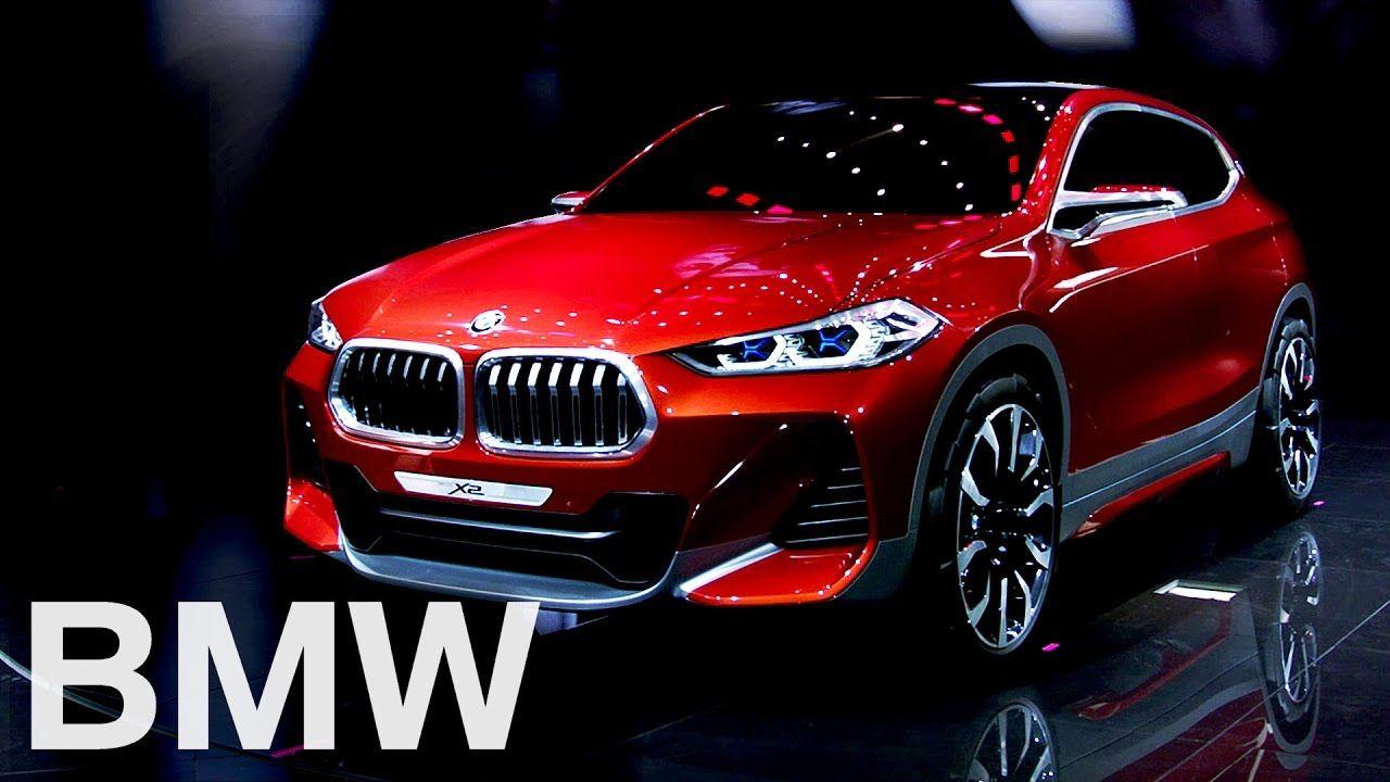 BMW Concept X2. World Premiere at the Paris Motor Show 2016.