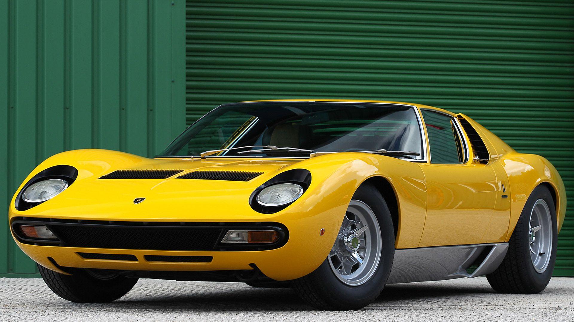 1971 Lamborghini Miura SV Wallpapers & HD Image