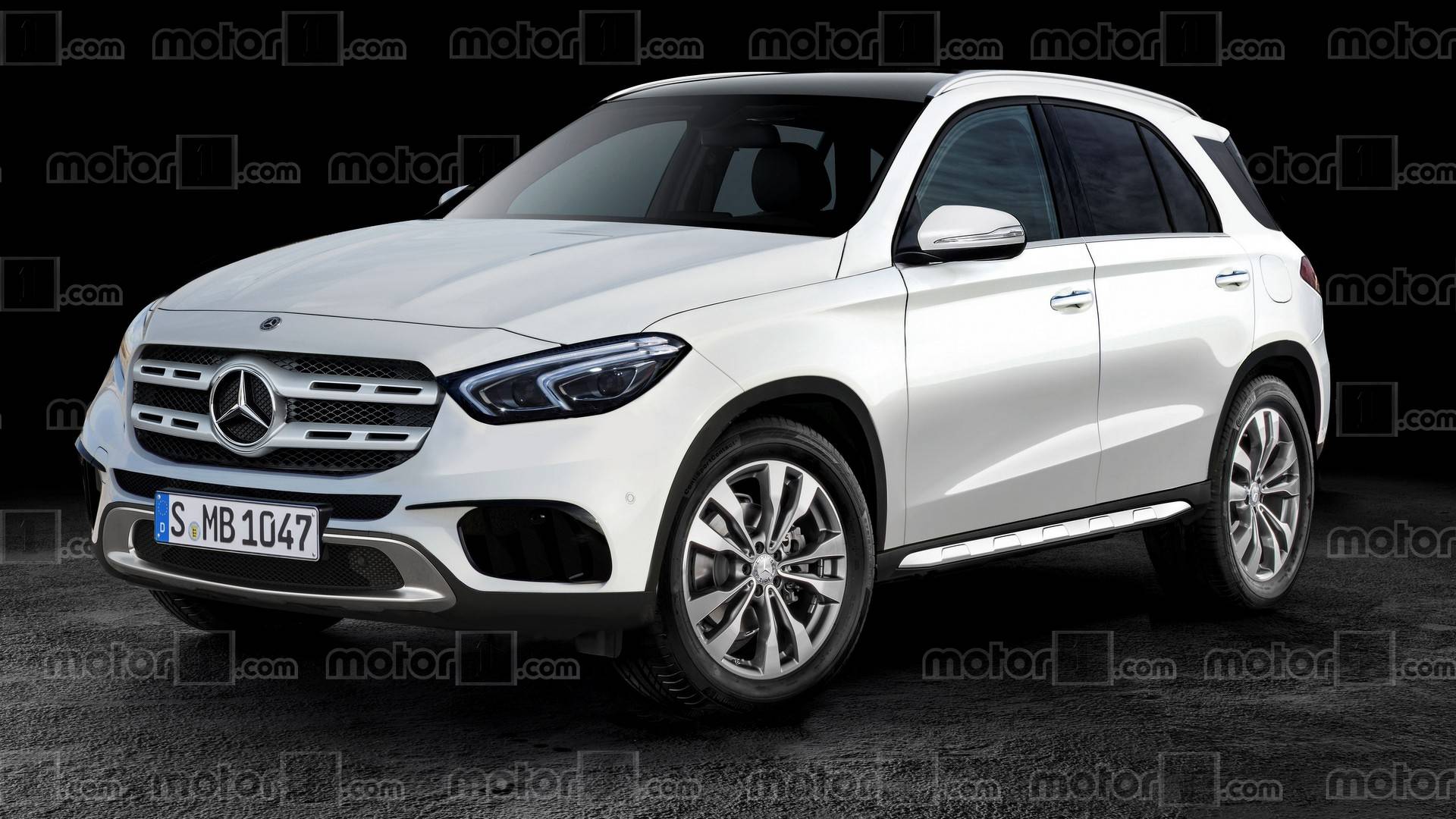 2019 Mercedes GLE Ditches Camo In New Rendering